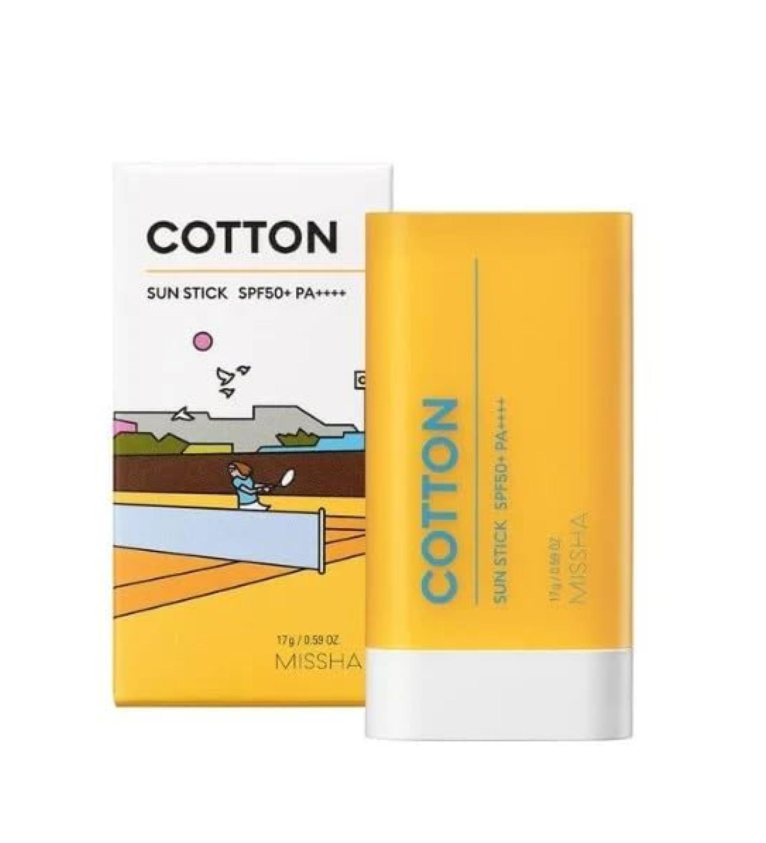 MISSHA All Around Safe Block Cotton Sun Stick SPF50+/PA++++