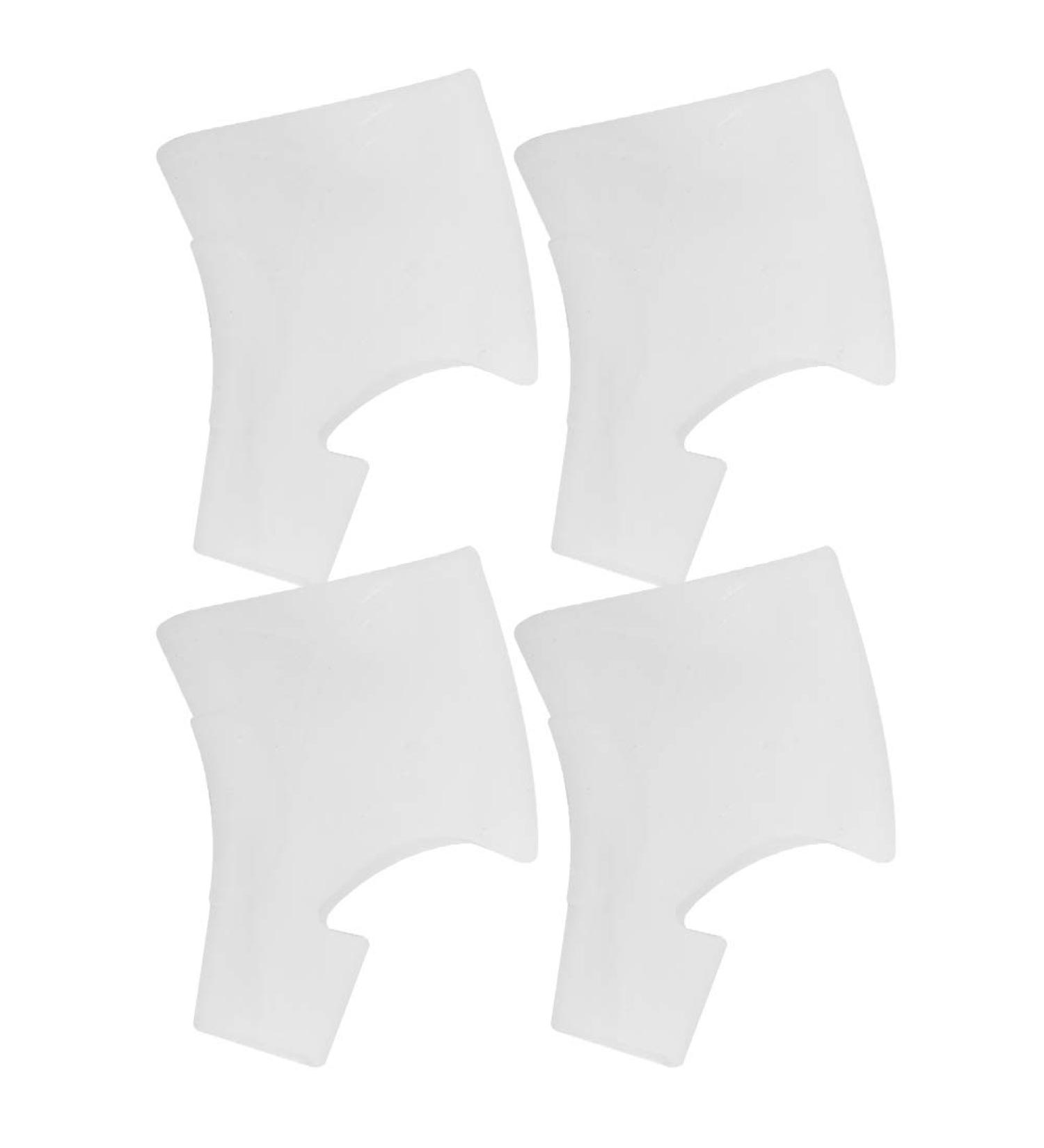 Ymiko Hallux Valgus Corrector 2 Pairs - Orthopedic Bunion Splint and Toe Separator (White) - Buy Online on GoSupps.com