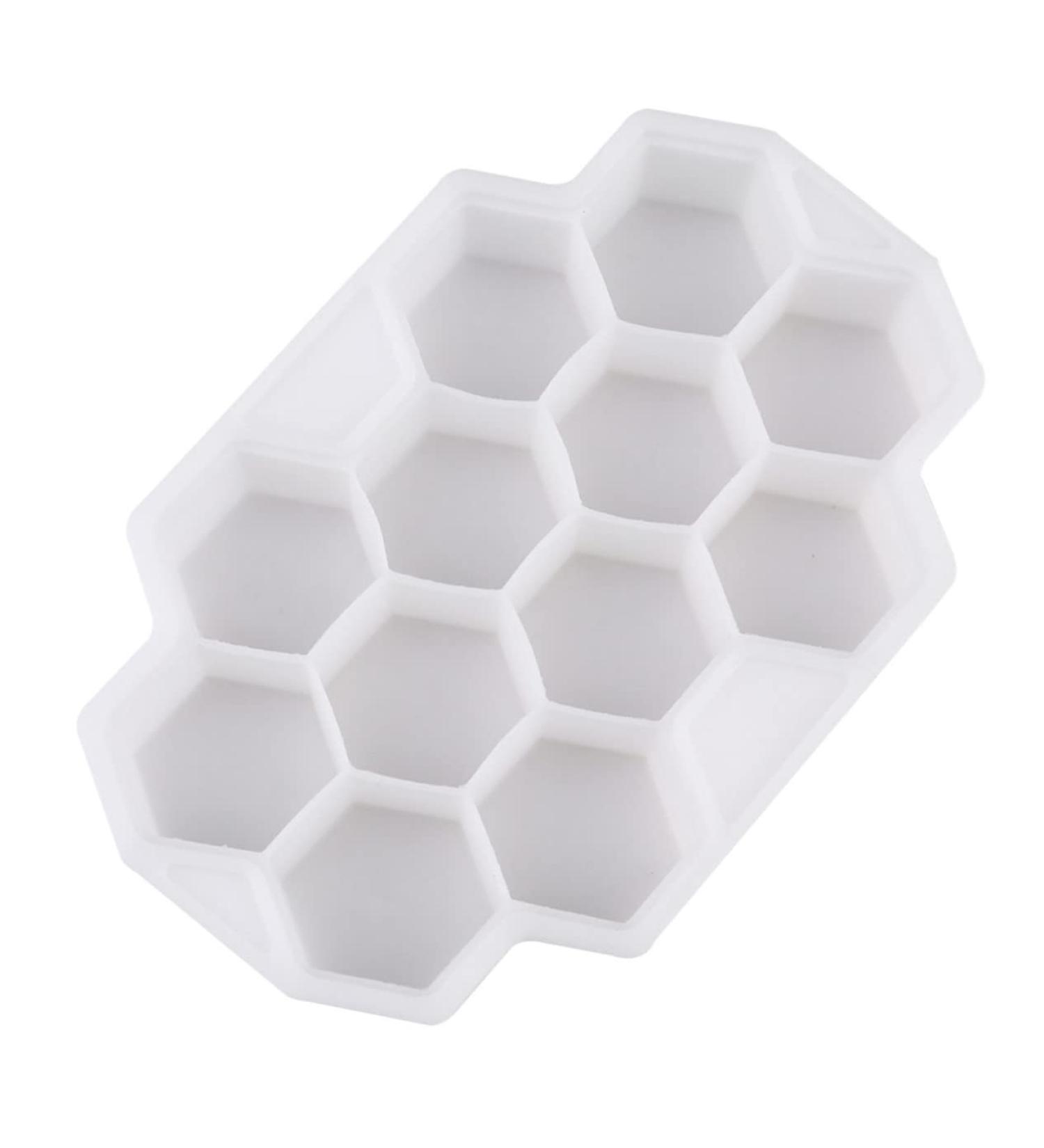 Zerodeko 2pcs 12 Silicone Molds Silicone Ice Cube Trays with Lid Cat Mug 12 Grids Ice Mold Ice Cubes Ice Box 13X9 CM White - Buy Online on GoSupps.com
