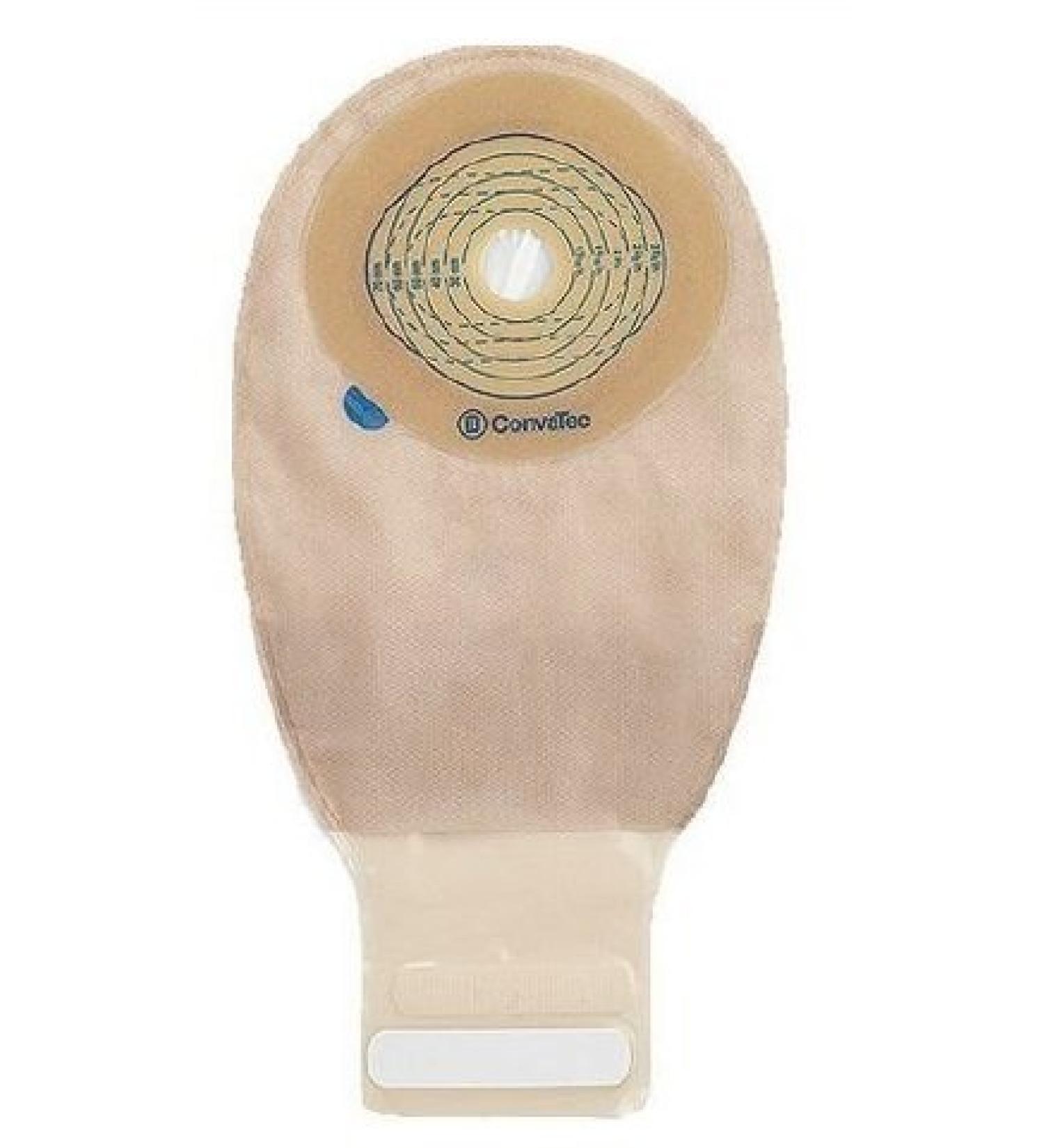 ConvaTec 51416721BX - Esteem + One-Piece Drainable Cut-to-Fit Pouch w/visiClose Modified Stomahesive 12 panel Transparent 2 2/5 by 2 3/4