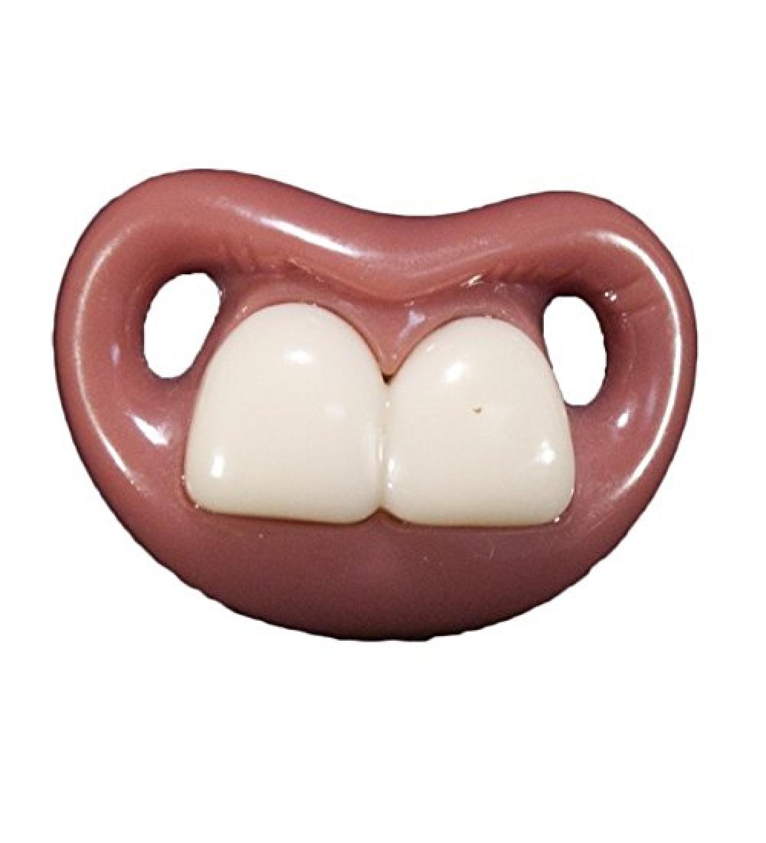 All I Want For Christmas Is My Two Front Teeth!! Billy Bob Products Baby Pacifier