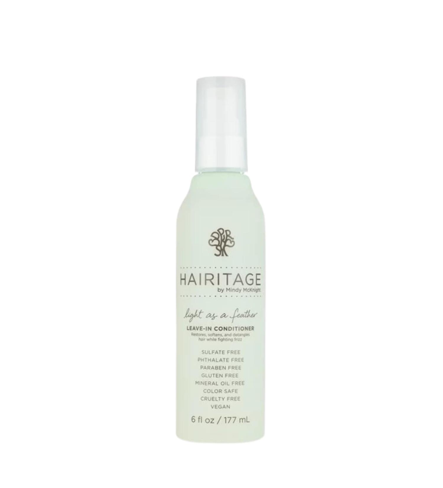 Hairitage Leave-in Conditioner Spray - Fortifying Leave-In Hair Treatment for Detangling & Reducing Breakage - 6 fl oz - Buy Online on GoSupps.com