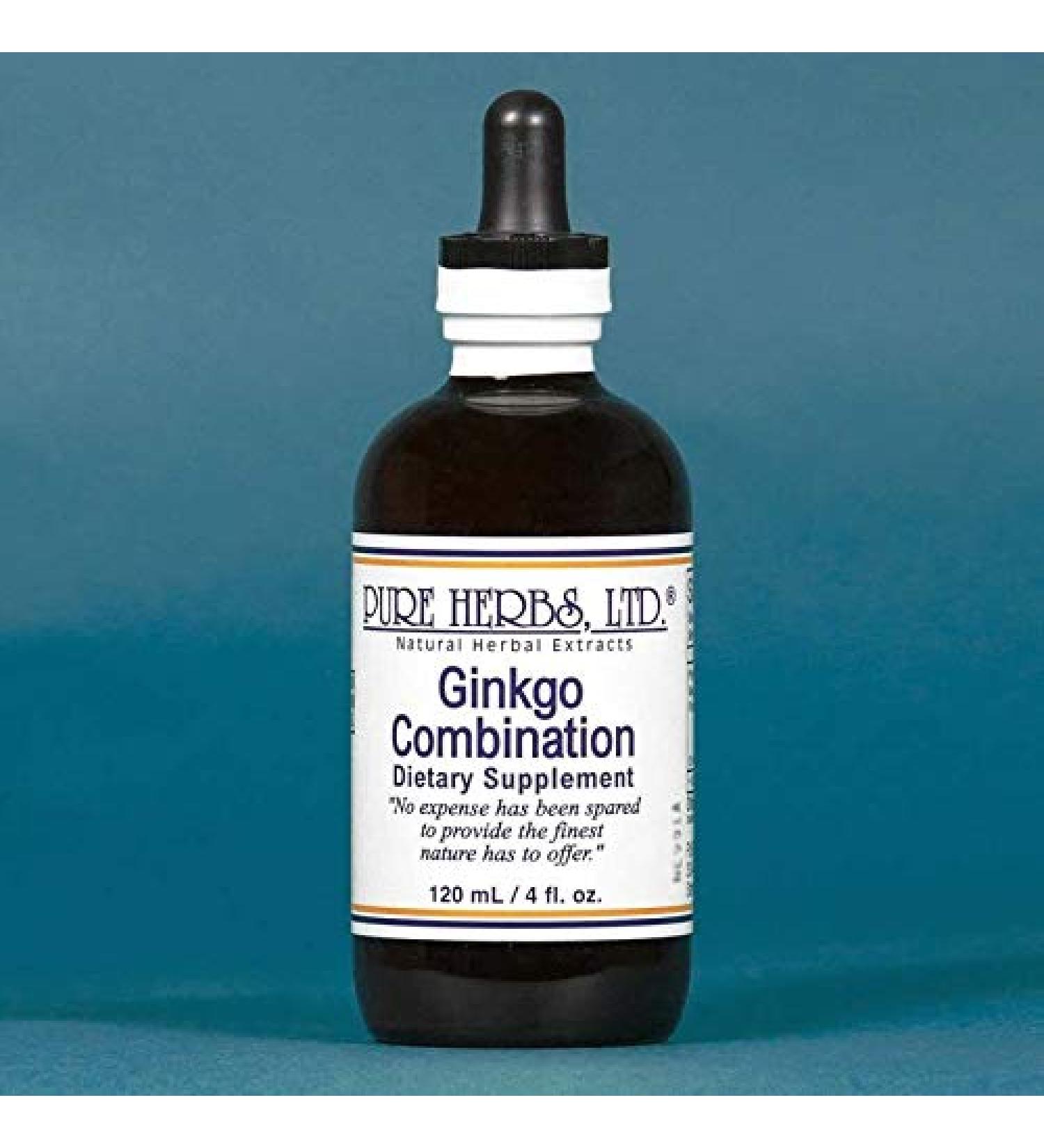 Pure Herbs Ltd. Ginkgo Combination (4 oz.)