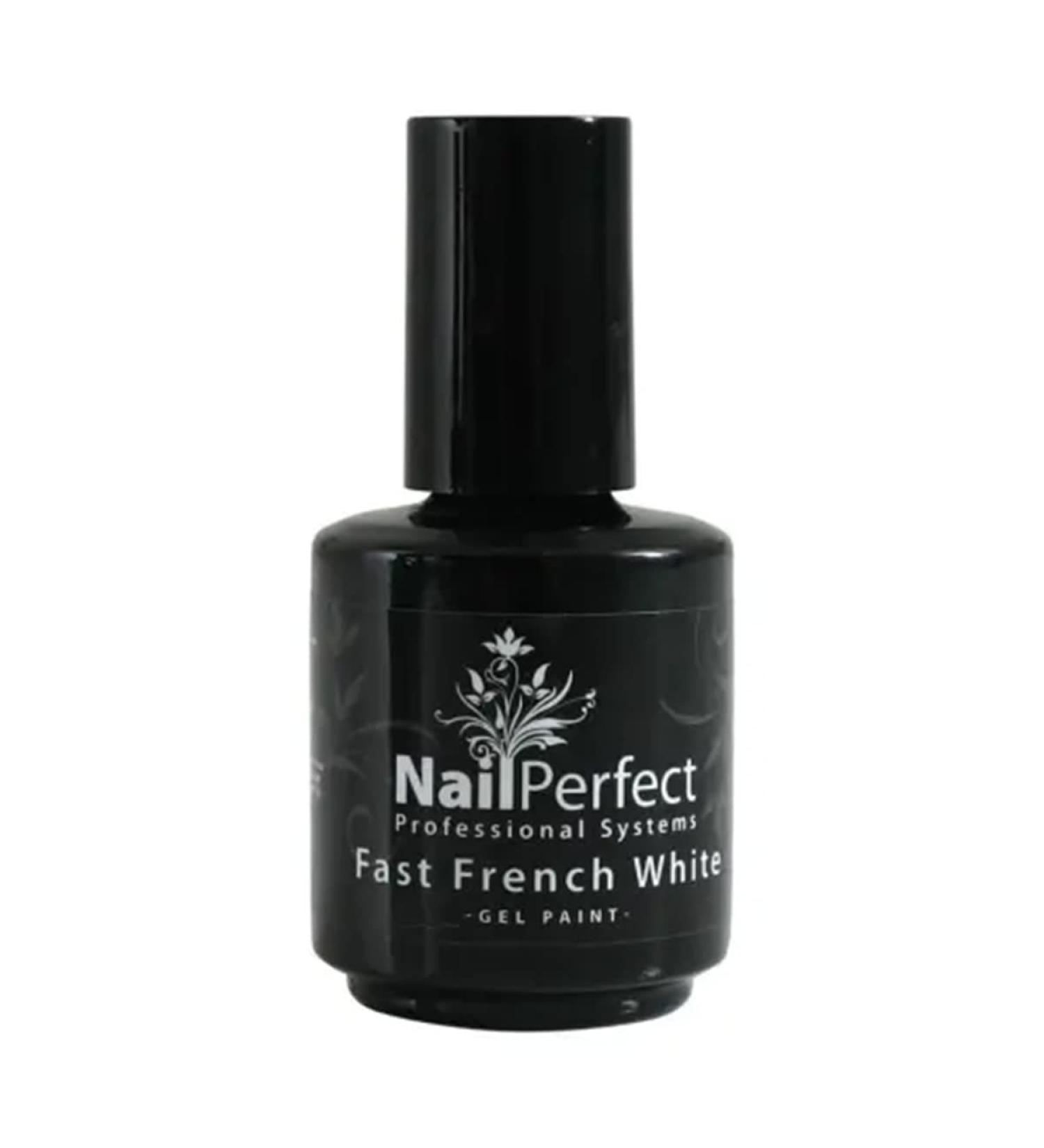 Nail Perfect Nail Perfect - Paint On French Gel - White - 7g