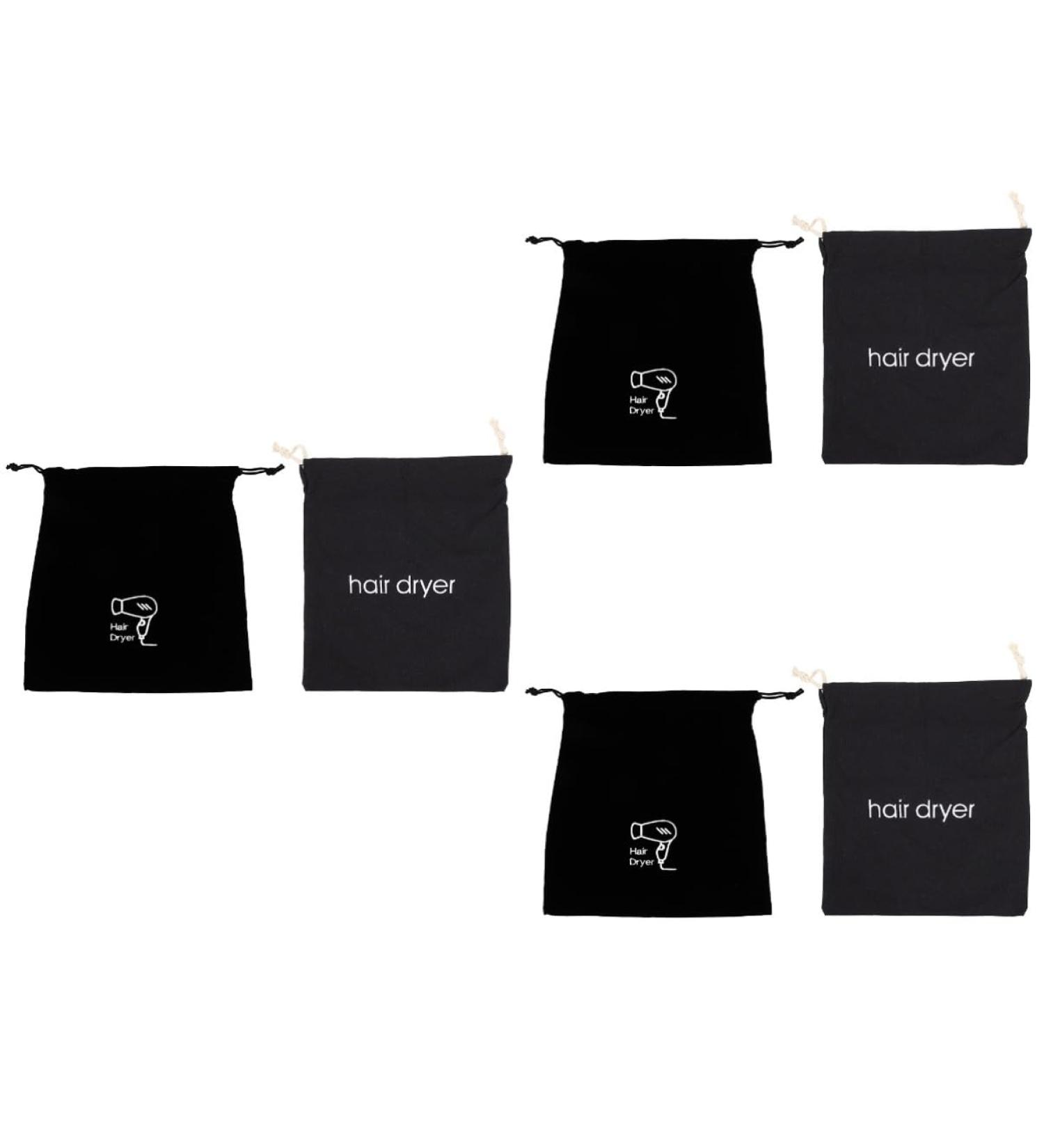 Beavorty 6 Pcs Hair Dryer Storage Bag Duffel Bags for Traveling Hair Dryer Drawstring Hotel Storage Bag - Buy Online on GoSupps.com