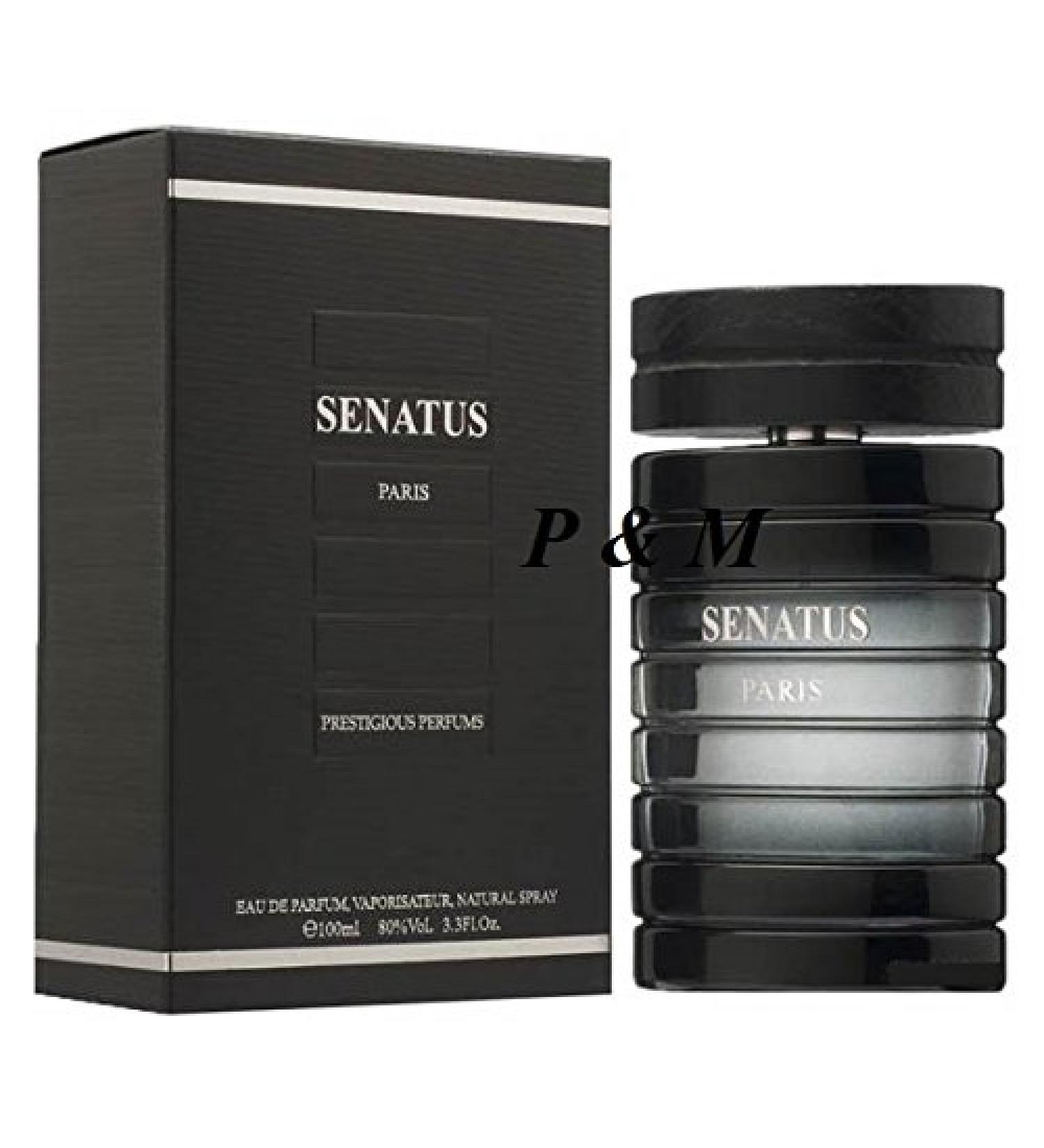 SENATUS BY PRESTIGIOUS PARFUMS COLOGNE FOR MEN 3.3 OZ / 100 ML EAU DE PARFUM SPRAY