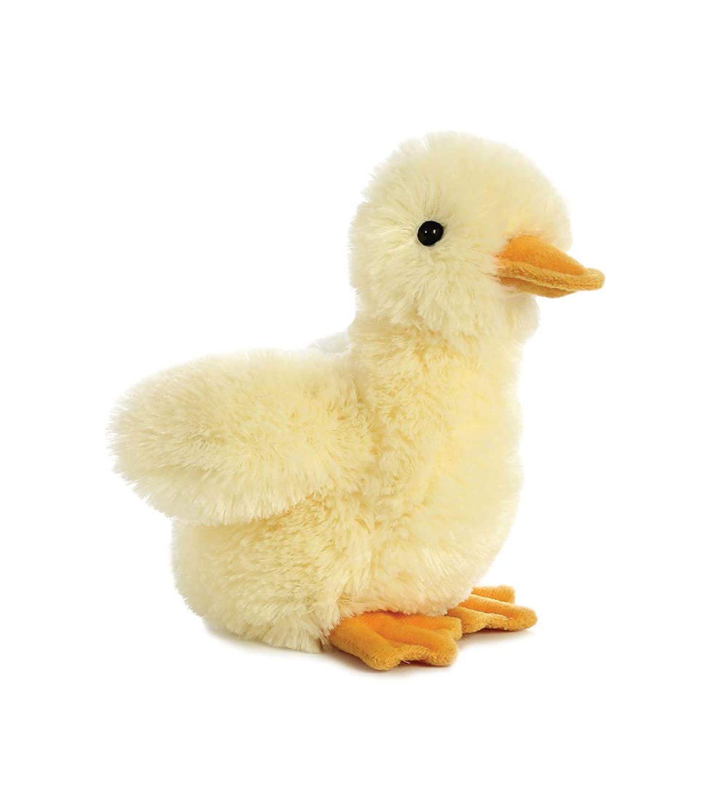 AURORA 40441 Mini Flopsies Spring Collection Quacker 6In Soft Toy Yellow Single