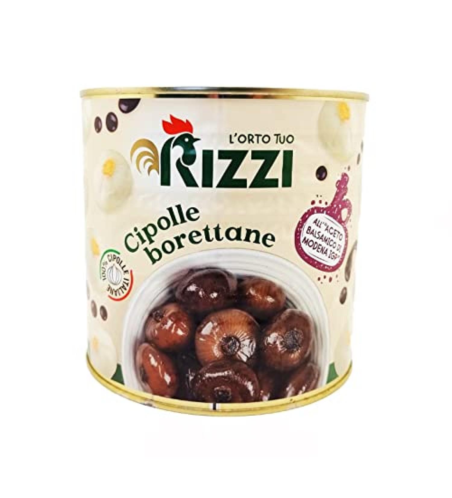 Sottaceti Rizzi Borettane Onions in Balsamic Vinegar Tin - 2.5kg