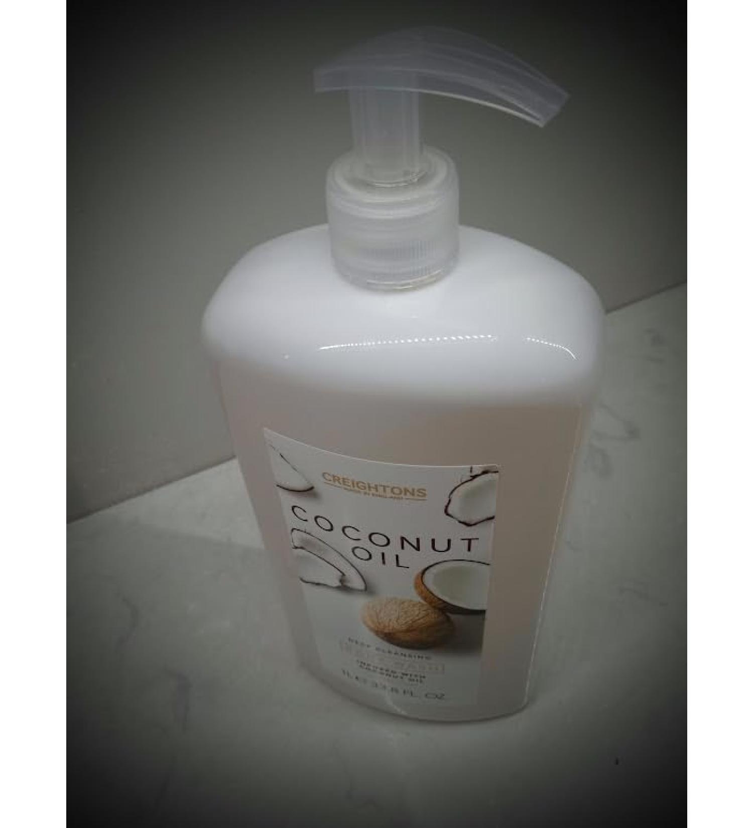 Coconut Oil Body Wash 33.8 Fl Oz - Deep Cleansing & Nourishing | Infused with Coconut Oil (1L) - International Shipping Available - Buy Online on GoSupps.com