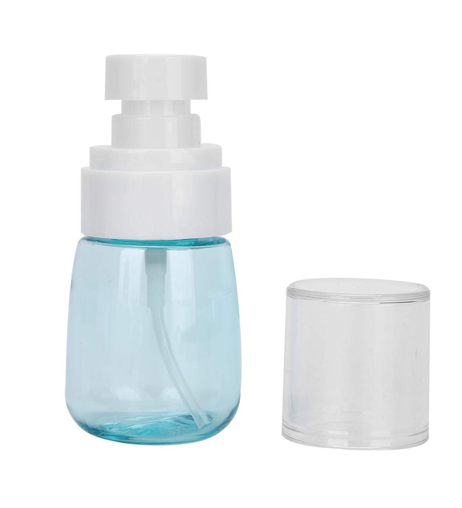 Verdant Touch Makeup Container Bottle 30ml Travel Spray Bottle Refillable Pump Atomizer for Perfume Toner Blue Cosmetic Container - Buy Online on GoSupps.com