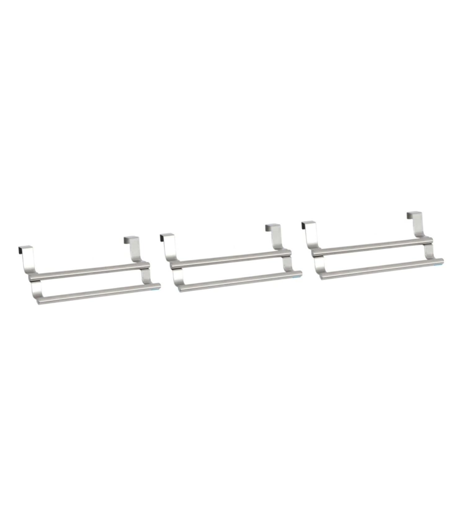 DOITOOL 3pcs Towel Rack Bathroom Towel Hanger Over The Door Towel Bar Dish Rack No Trace As Shownx3pcs mediumx3pcs - Buy Online on GoSupps.com