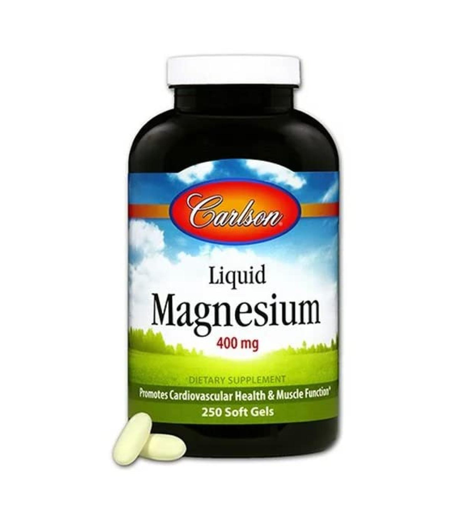 ikj Liquid Magnesium Softgels 250 Ct an Essential Mineral Important for Many Normal Body Functions