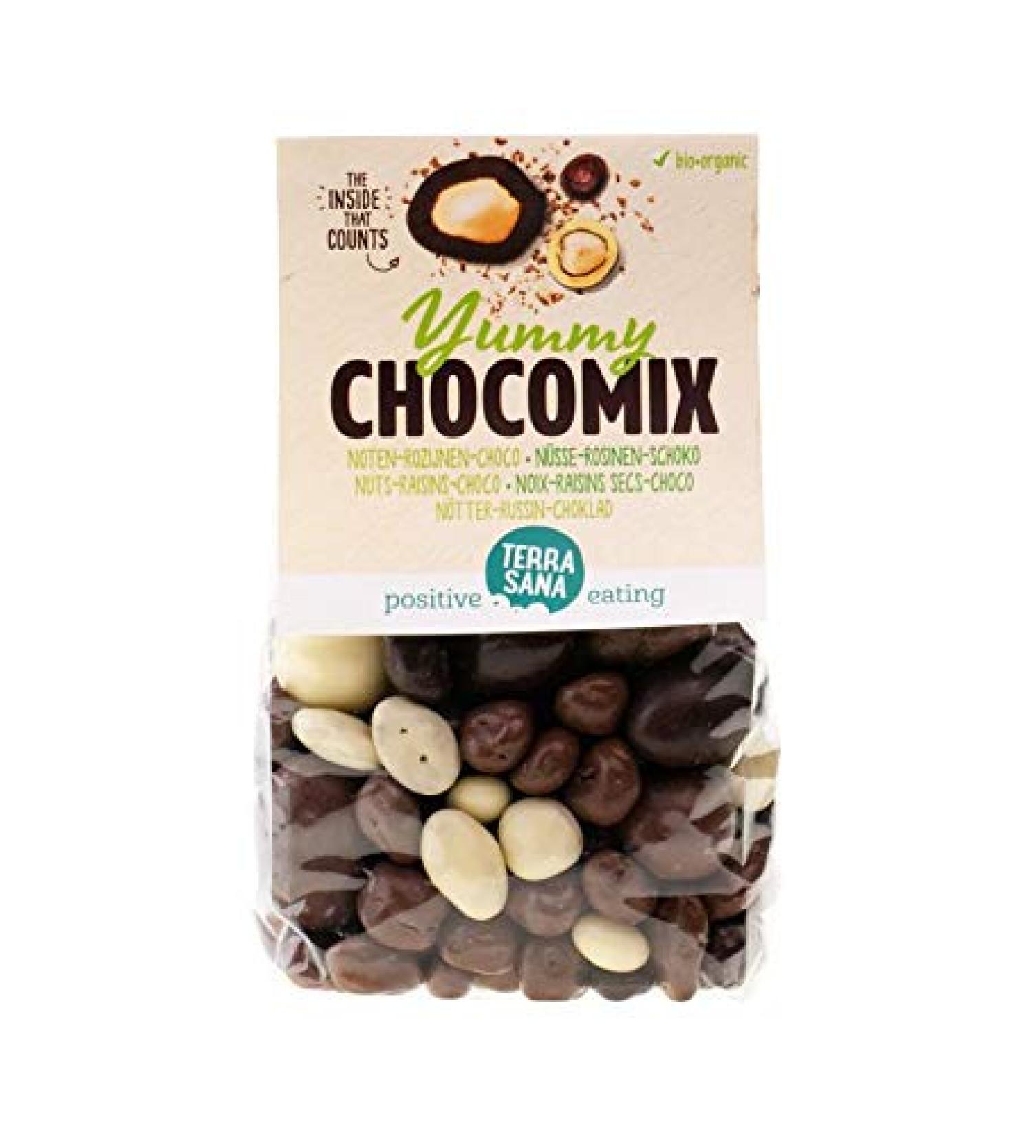Terrasana Yummy chocomix Noten choco 200 g