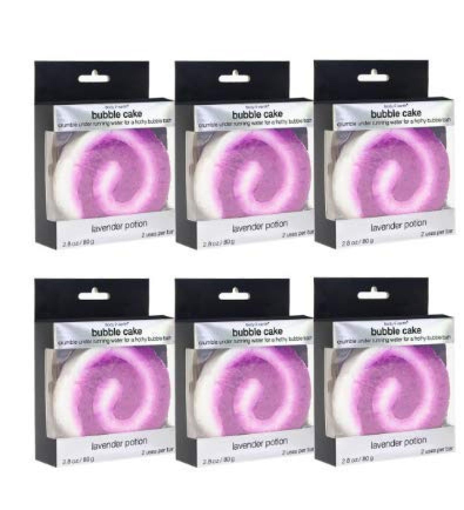 Body & Earth 6-Piece Lavender Scented Bubble Bar Set | Organic Bath Bombs with Shea Butter & Coconut Oil | Infused with Essential Oils | 2.8 oz Bars - Buy Online on GoSupps.com