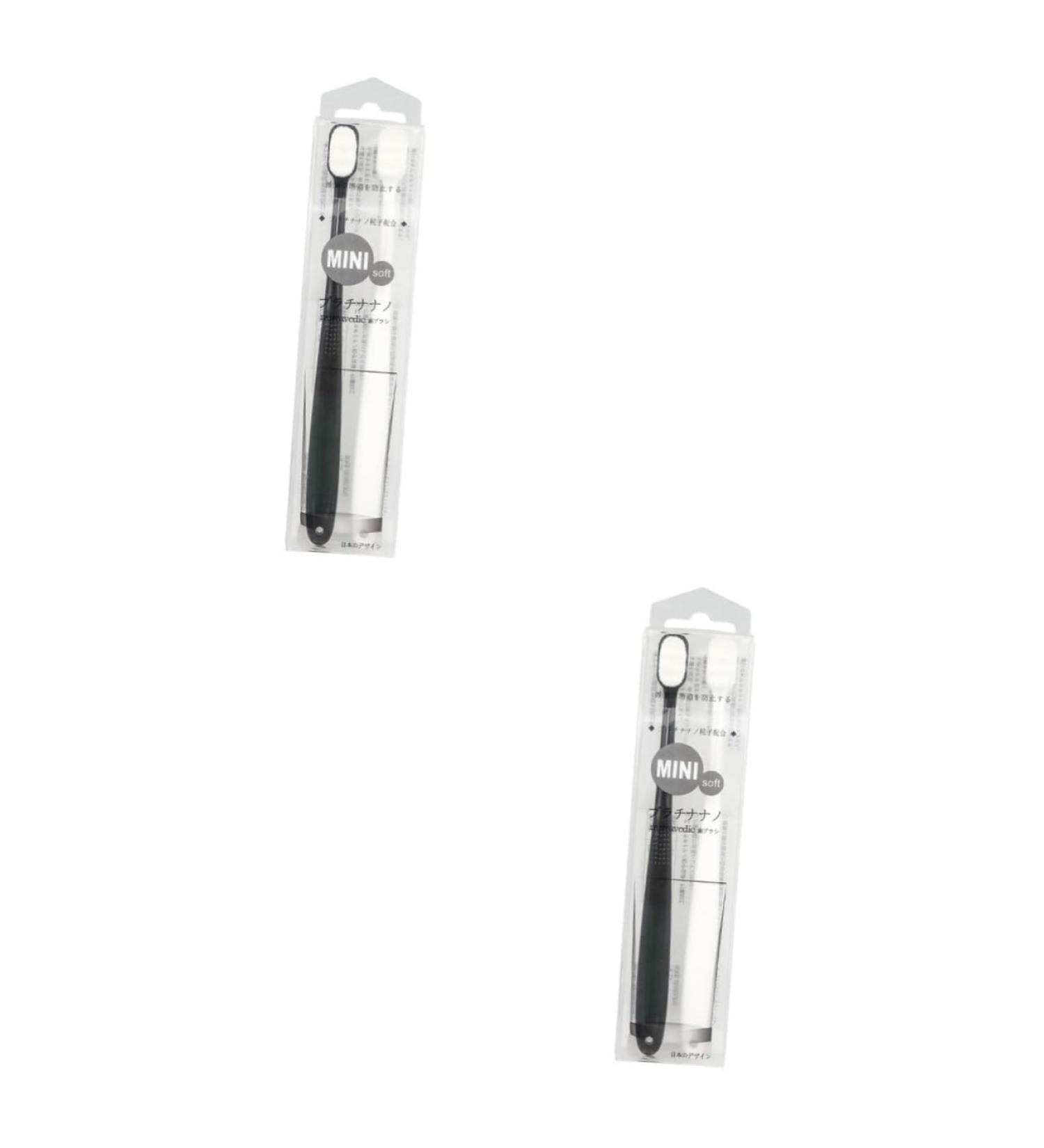Buy CLISPEED 4pcs Ultrafine Soft Toothbrush Set - Travel-Friendly Long Handle with Toothpaste for Superior Oral Care - Buy Online on GoSupps.com