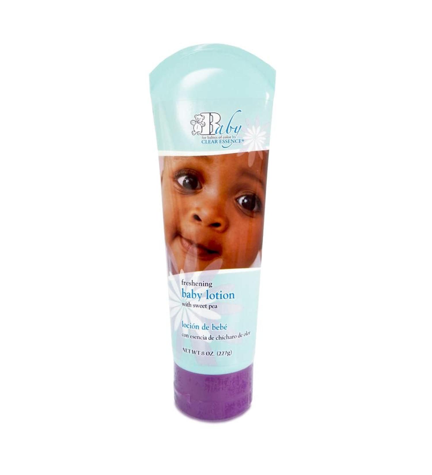 Clear Essence Baby Freshening Lotion with Sweet Pea | Nourishing Daily Moisturizer for Smooth Skin | Dermatologist Tested | All Skin Types - International Shipping Available - Buy Online on GoSupps.com