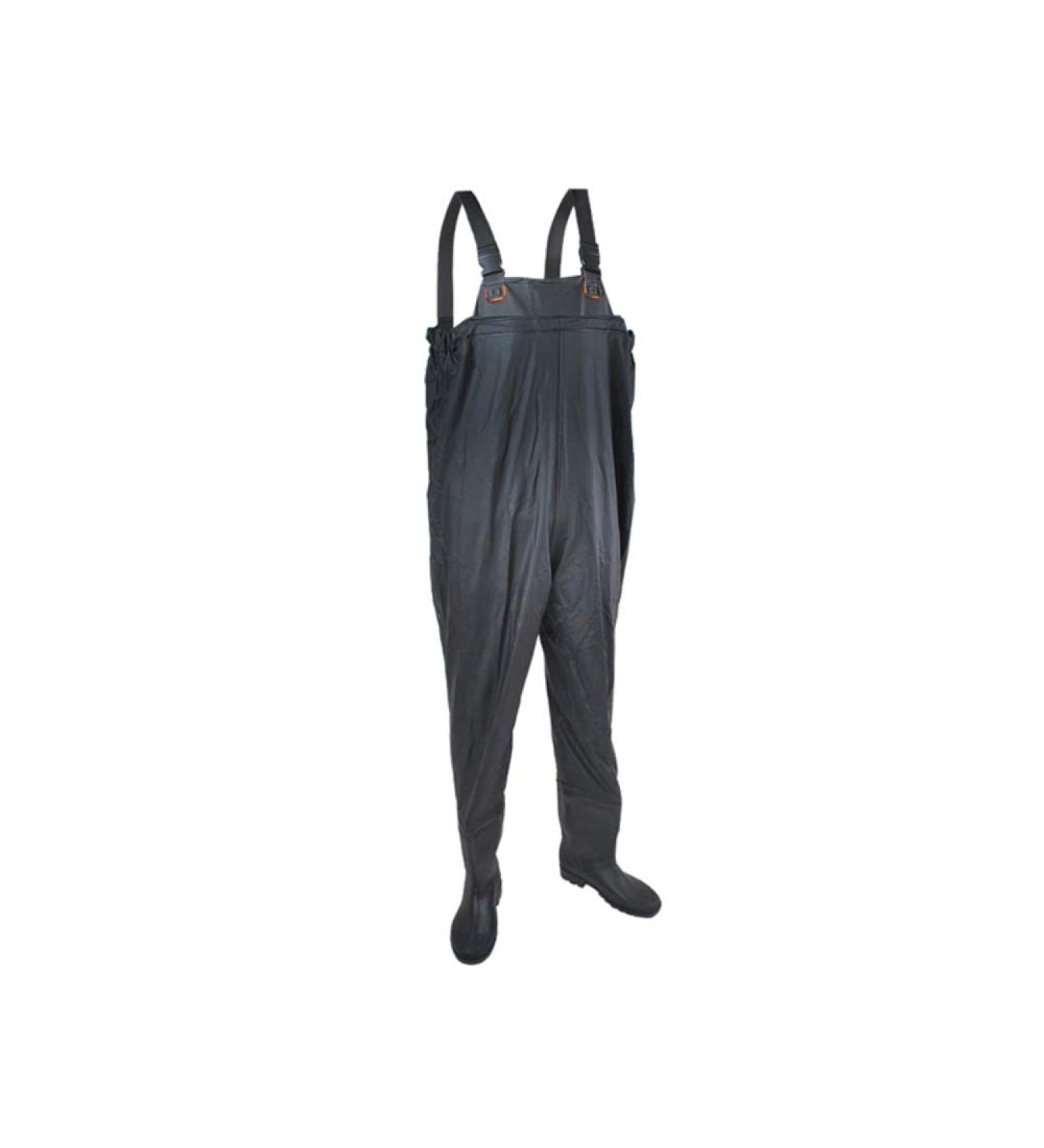 ISO TRADE Fishing Waders Size 40-46 | Waterproof Trousers with Boots for Pond Fishing - Size 43 - Buy Online on GoSupps.com
