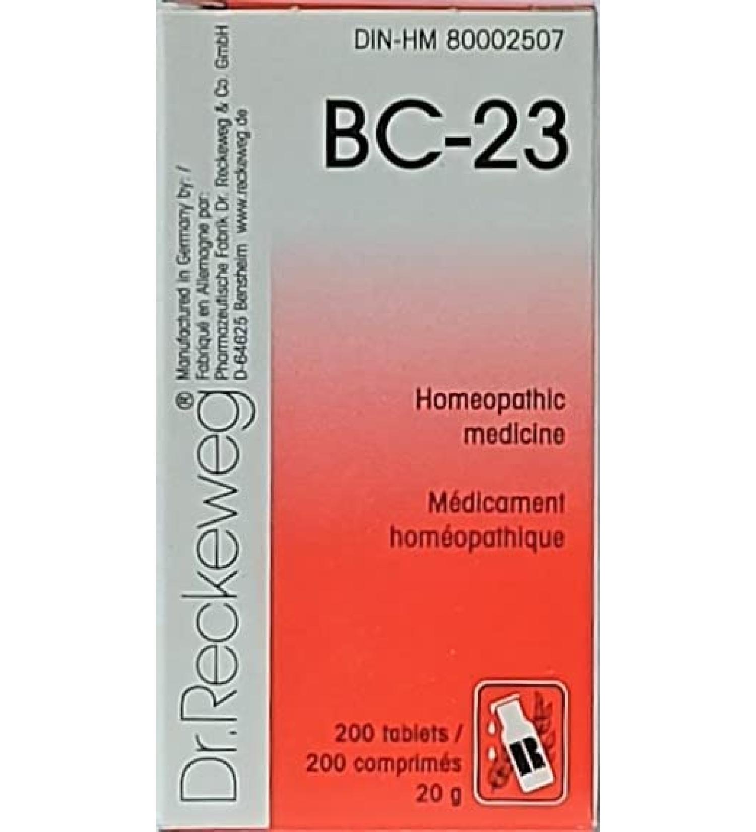 Dr. Reckeweg BC-23 - Effective Homeopathic Remedy for Healing | Free International Shipping - Buy Online on GoSupps.com
