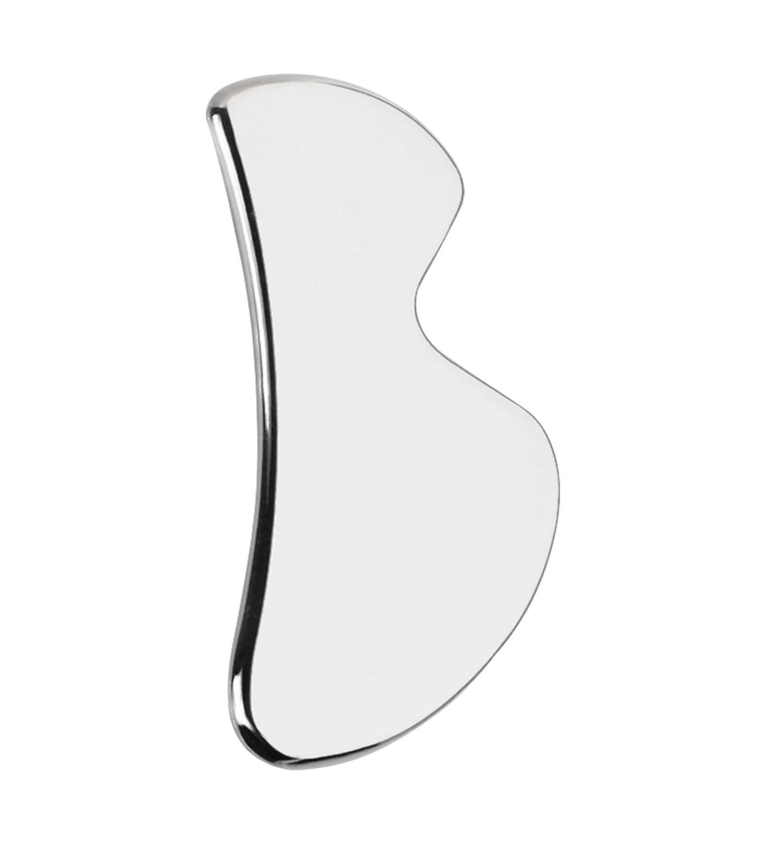 Shop Premium Stainless Steel Gua Sha Tool | Metal Gua Sha for Jaw Shaping & Swelling Reduction | Perfect Skin Care Gift - Buy Online on GoSupps.com