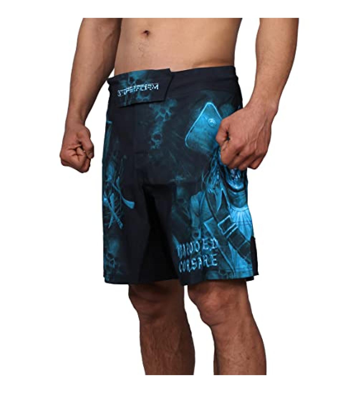 Btoperform FS-12 Marooned Corsaire MMA Fight Shorts - Size Large - Buy Online on GoSupps.com
