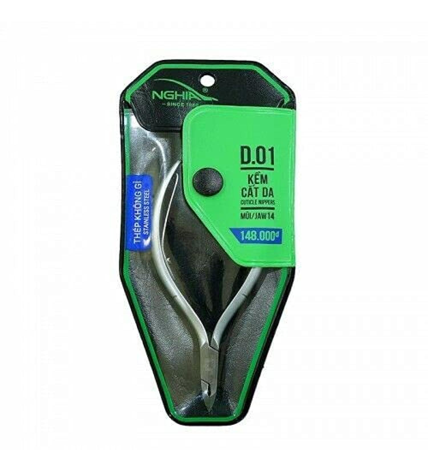 NGHIA Cuticle Nippers 16 Jaw (6.5mm) - Type #D-01 - Precision Cuticle Trimming - Buy Online on GoSupps.com