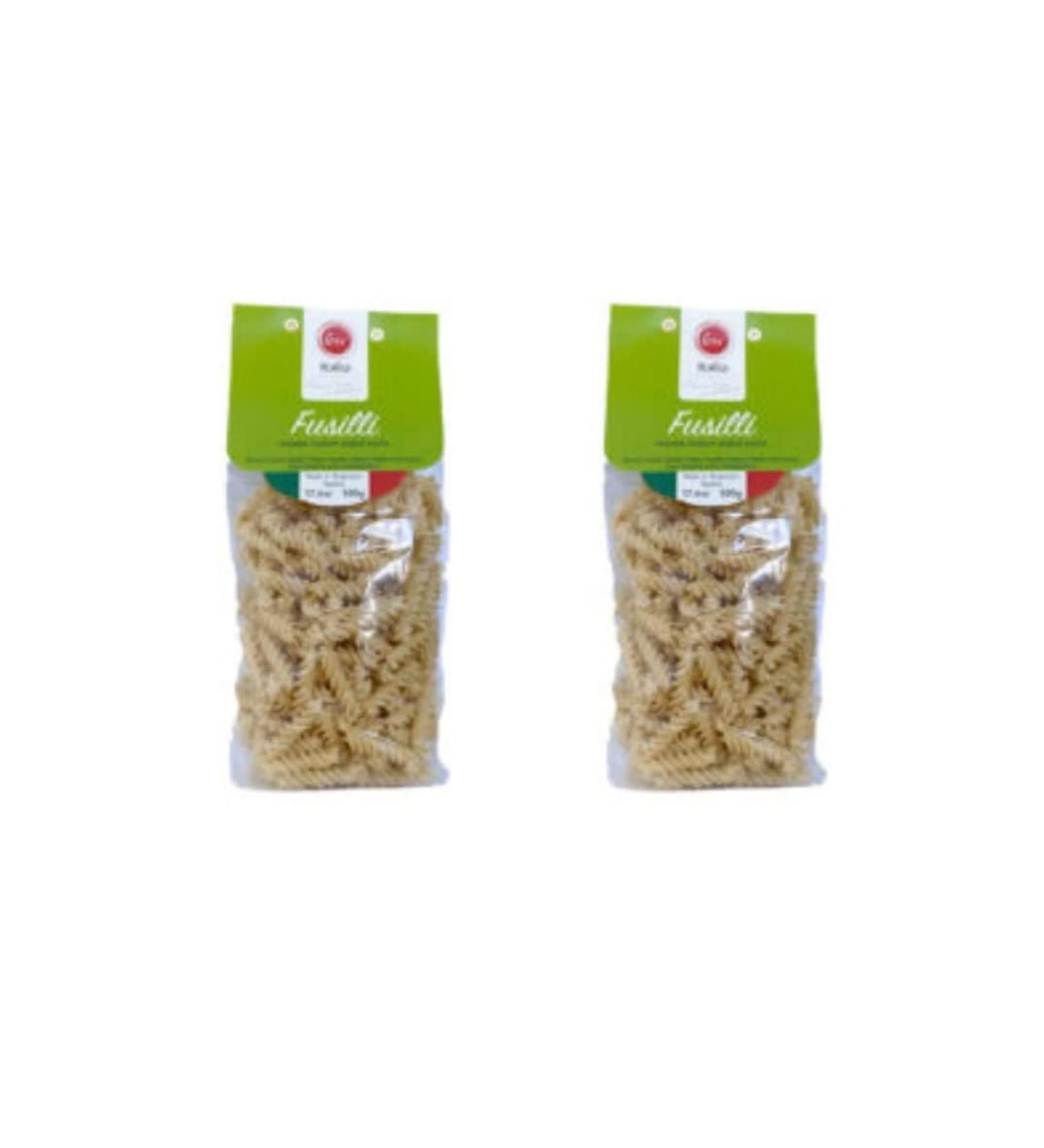 Fusilli (2X 500gr) - Organic Durum Wheat Pasta -  Gragnano Pasta