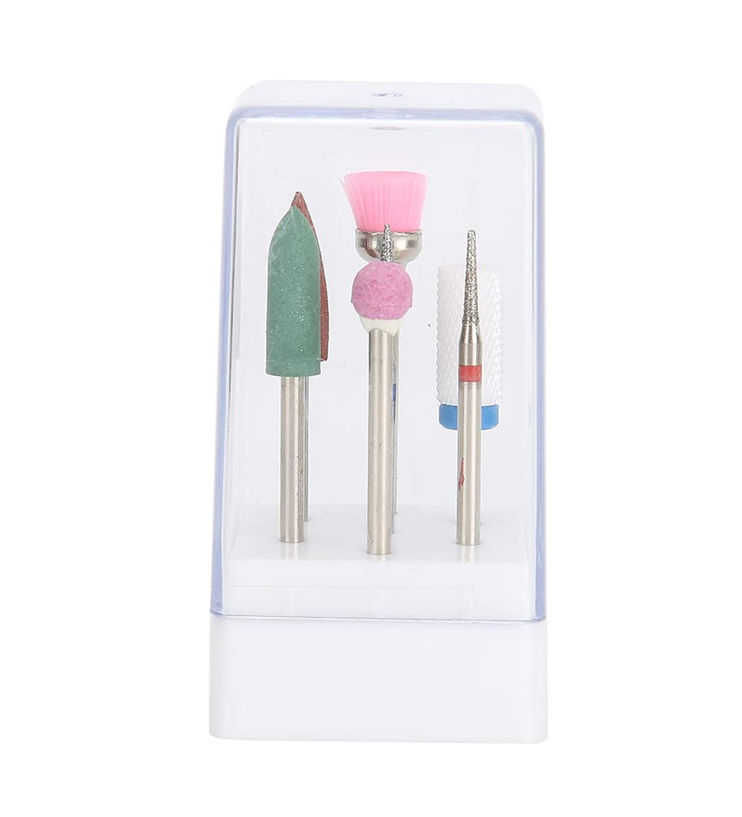 LANTRO JS Electric Nail Drill Bits - Perfect for Manicure Polishing and Grinding - Buy Online on GoSupps.com
