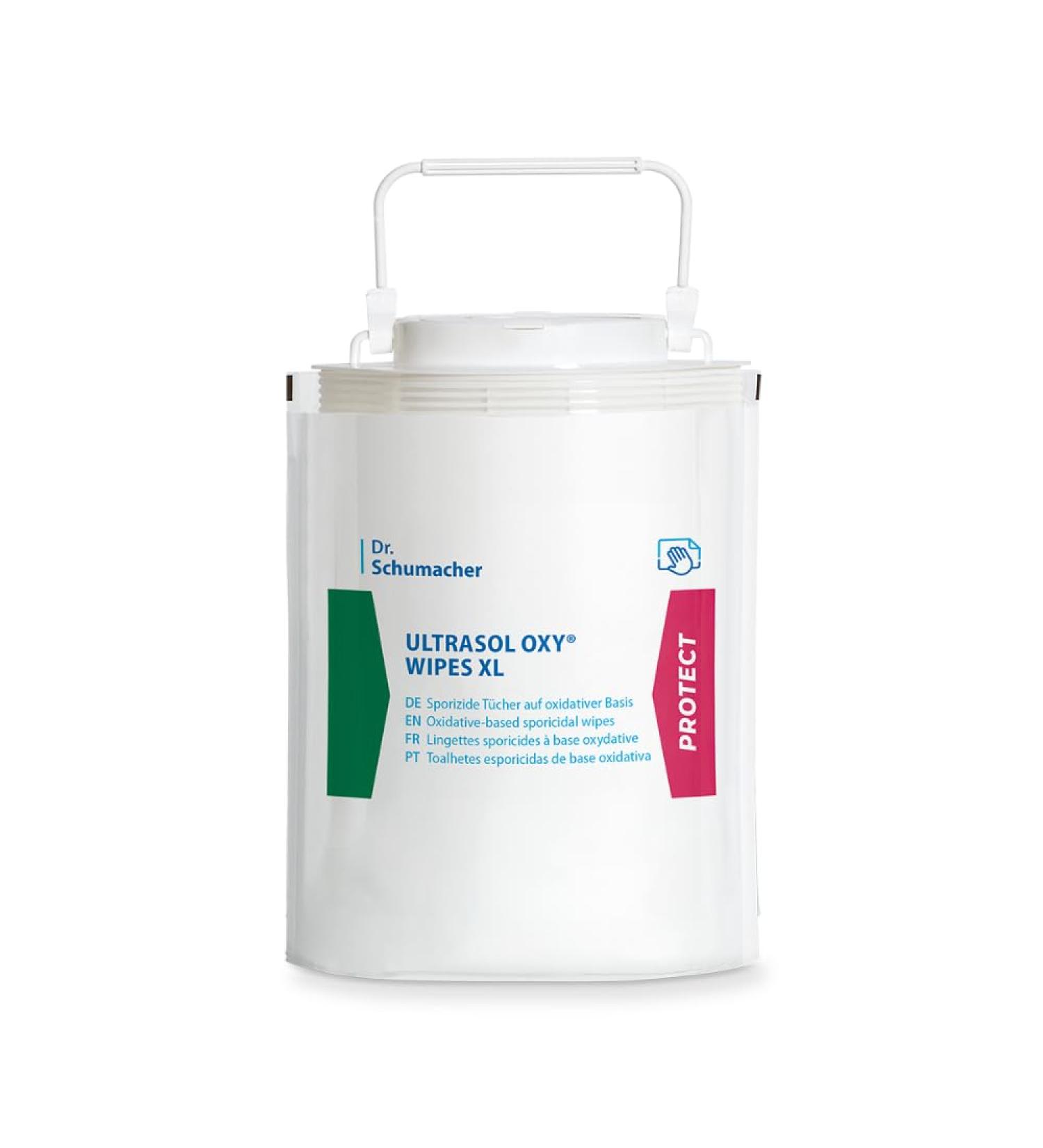 Dr. Schumacher Ultrasol Oxy Wipes Disposable Wipe Dispenser - 120 Wipes | Pack (120 Wipes)