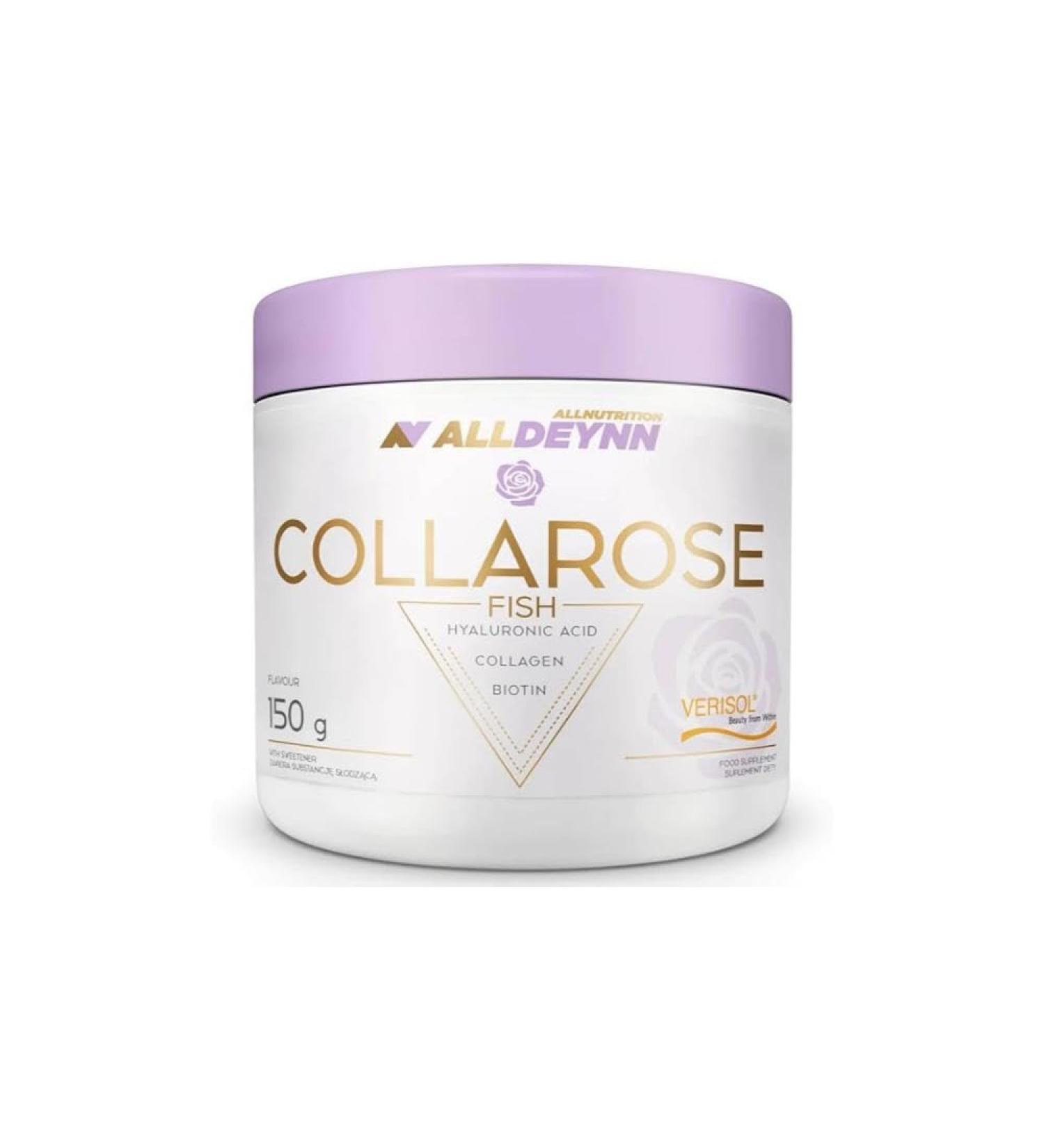 ALLNUTRITION Alldeynn Collarose Fish Raspberry Wild Strawberry 150g Collagen Beauty & Joint Health Supplement
