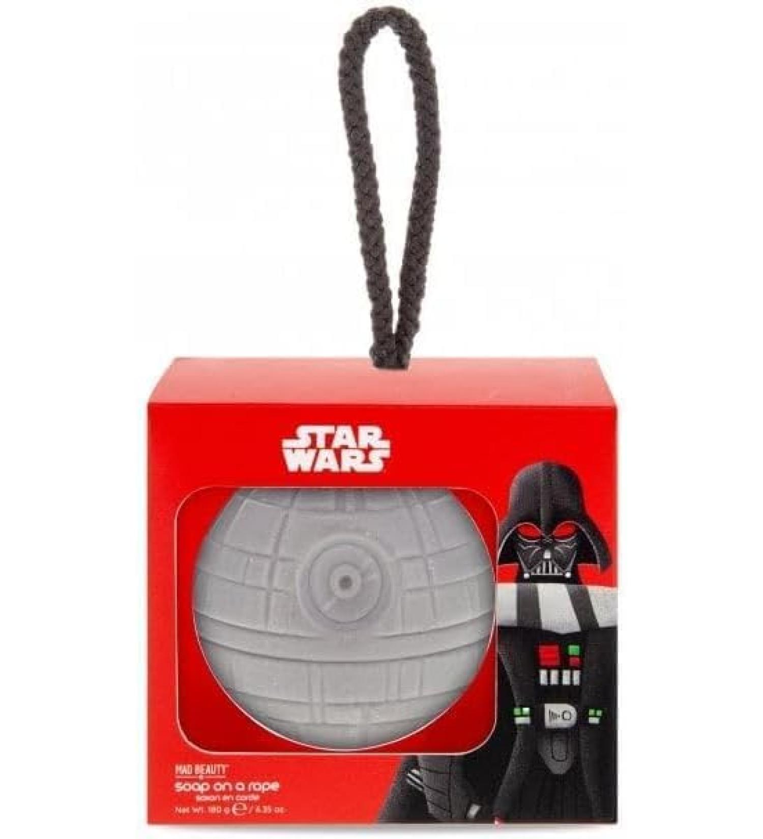 MAD Beauty Star Wars Dark Side Death Star Soap on a Rope Healthy Glowing Skin Relax & Unwind Great Gift Reset and Ready for Action