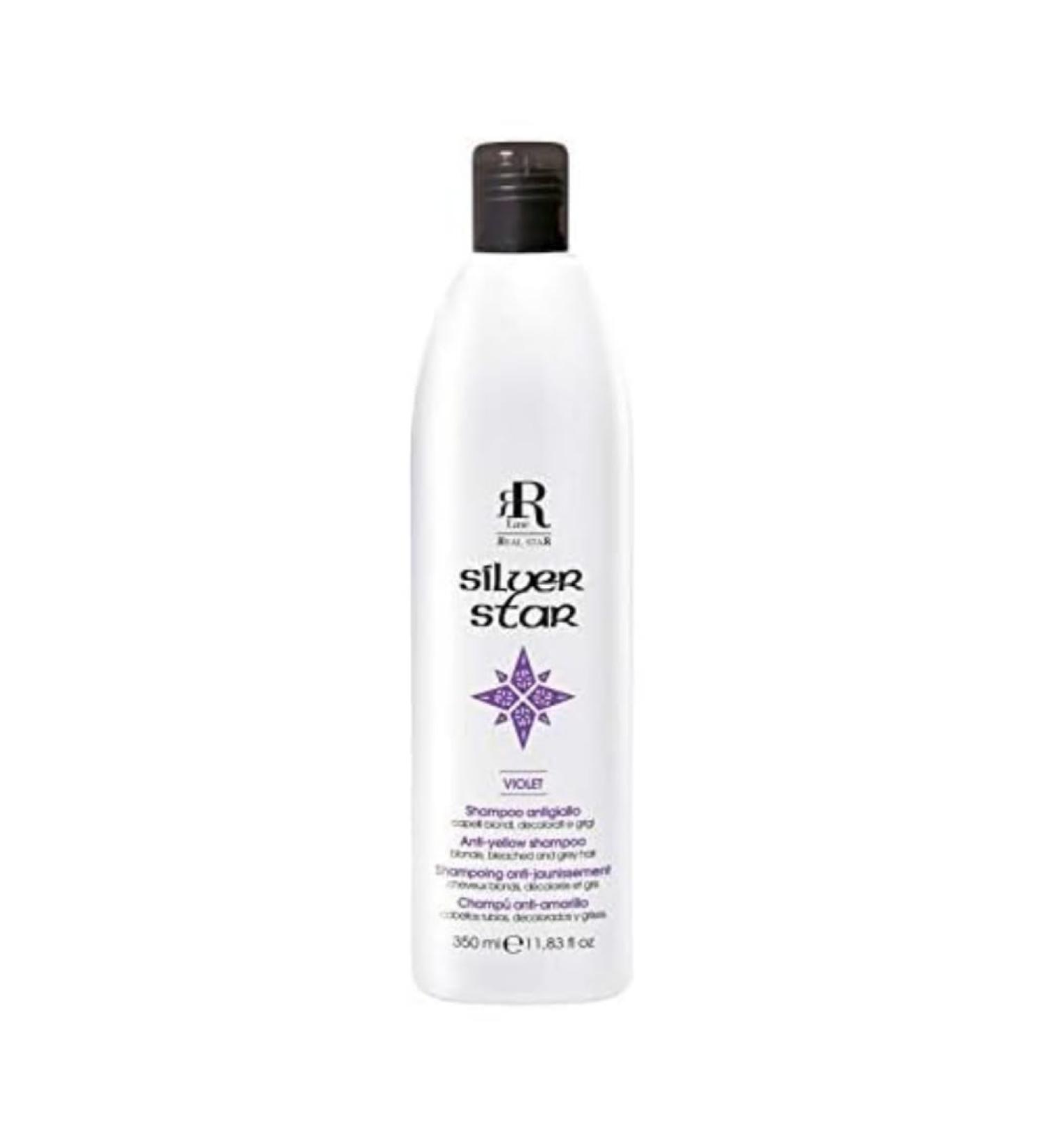 RR Real Star «Silver Star» - Anti-yellowing shampoo (350 ml)