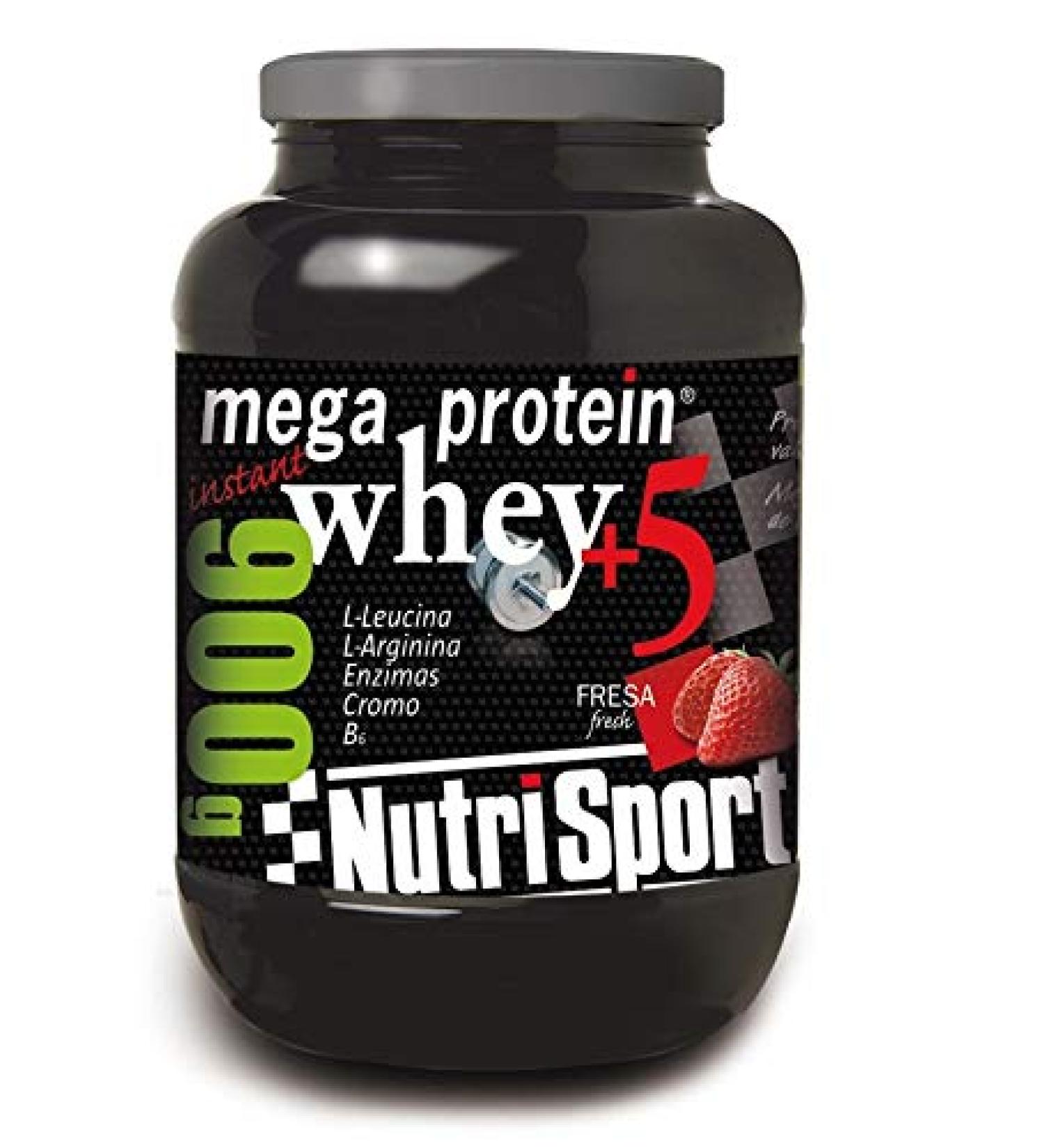 Nutrisport Mega Protein Whey + 5 900 g Strawberry