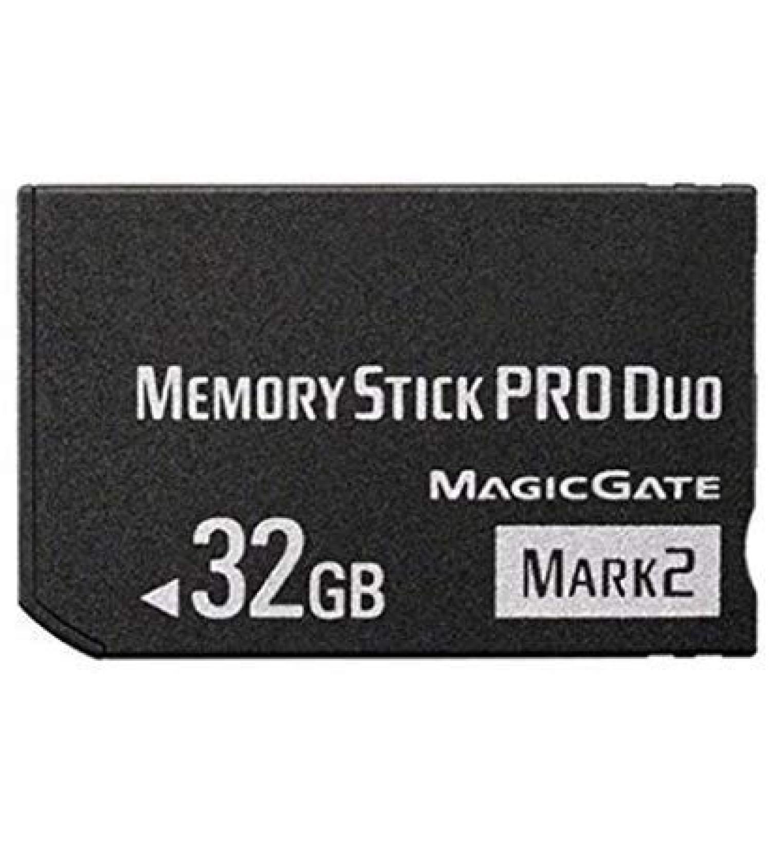 JUZHUO Original 32GB Memory Stick Pro Duo for Sony PSP/Camera | MARK2 Memory Card - Buy Online on GoSupps.com