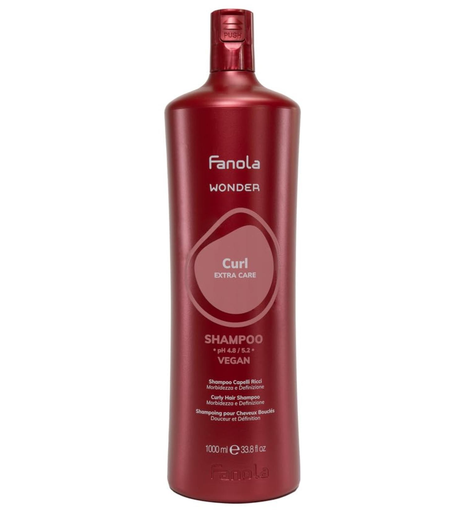 Fanola Wonder Curl Shampoo 1000ML - Buy Online on GoSupps.com