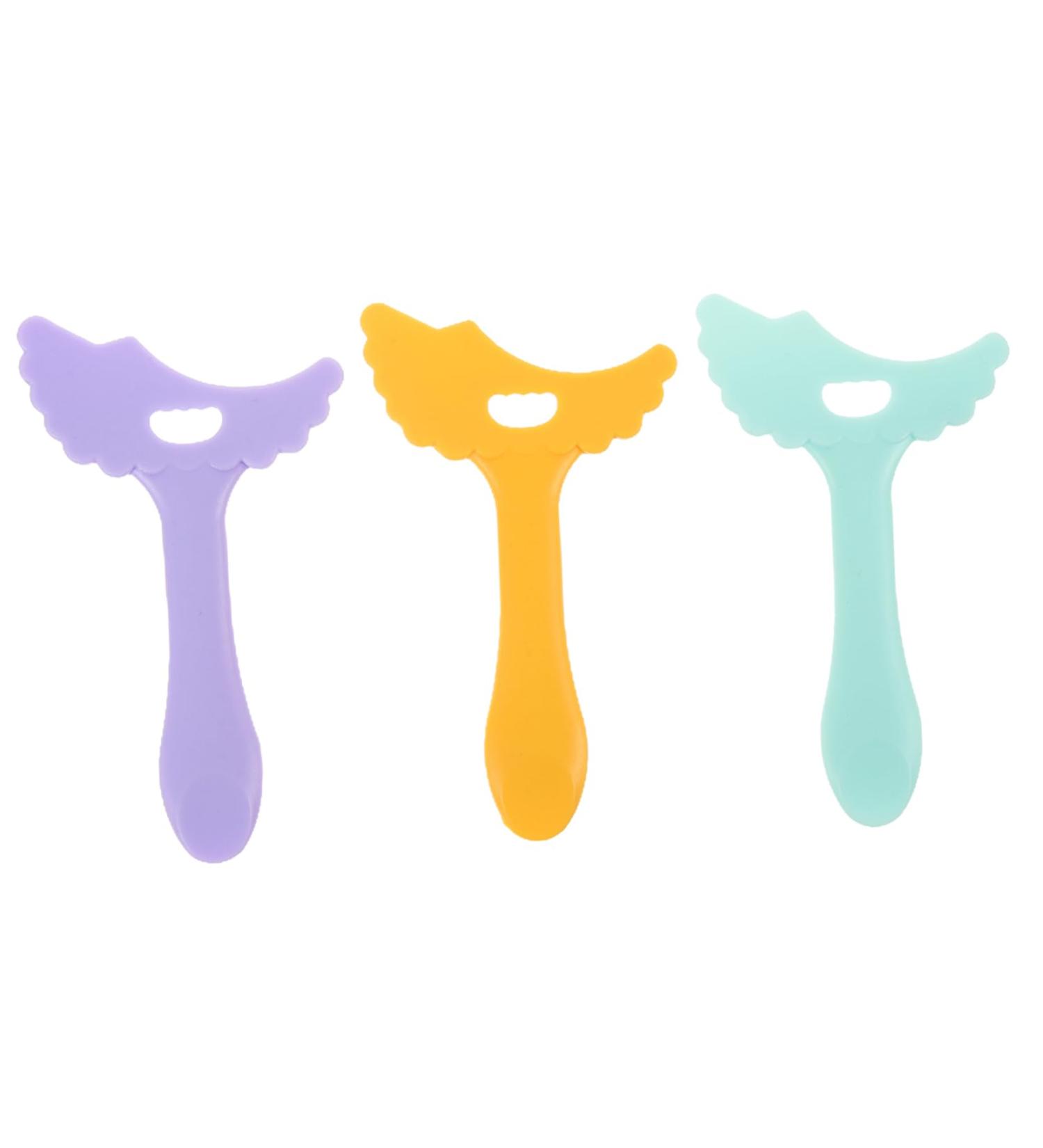 FOMIYES 3 Pcs Tools Eyeshadow Silicone Eyeliner Stencils Eye Makeup Tool Eye Shadow Applicator Multifunction - Buy Online on GoSupps.com