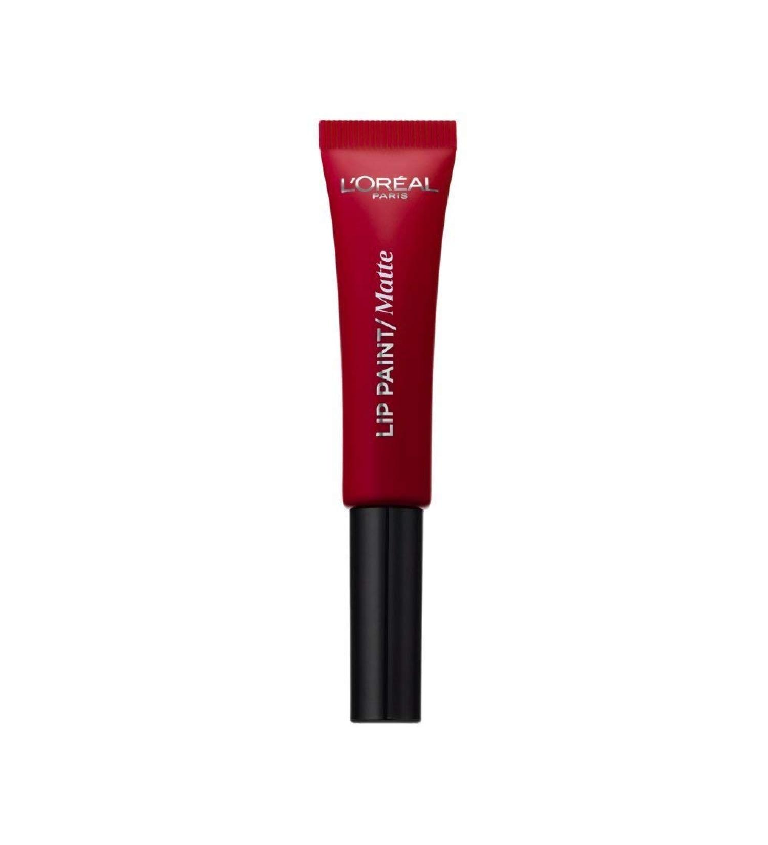 LOreal Paris Matte Lipstick Infaillible Lip Paint Matte - 205 Apocalypse Red | Buy Online for International Shipping - Best Lip Make-up - Buy Online on GoSupps.com