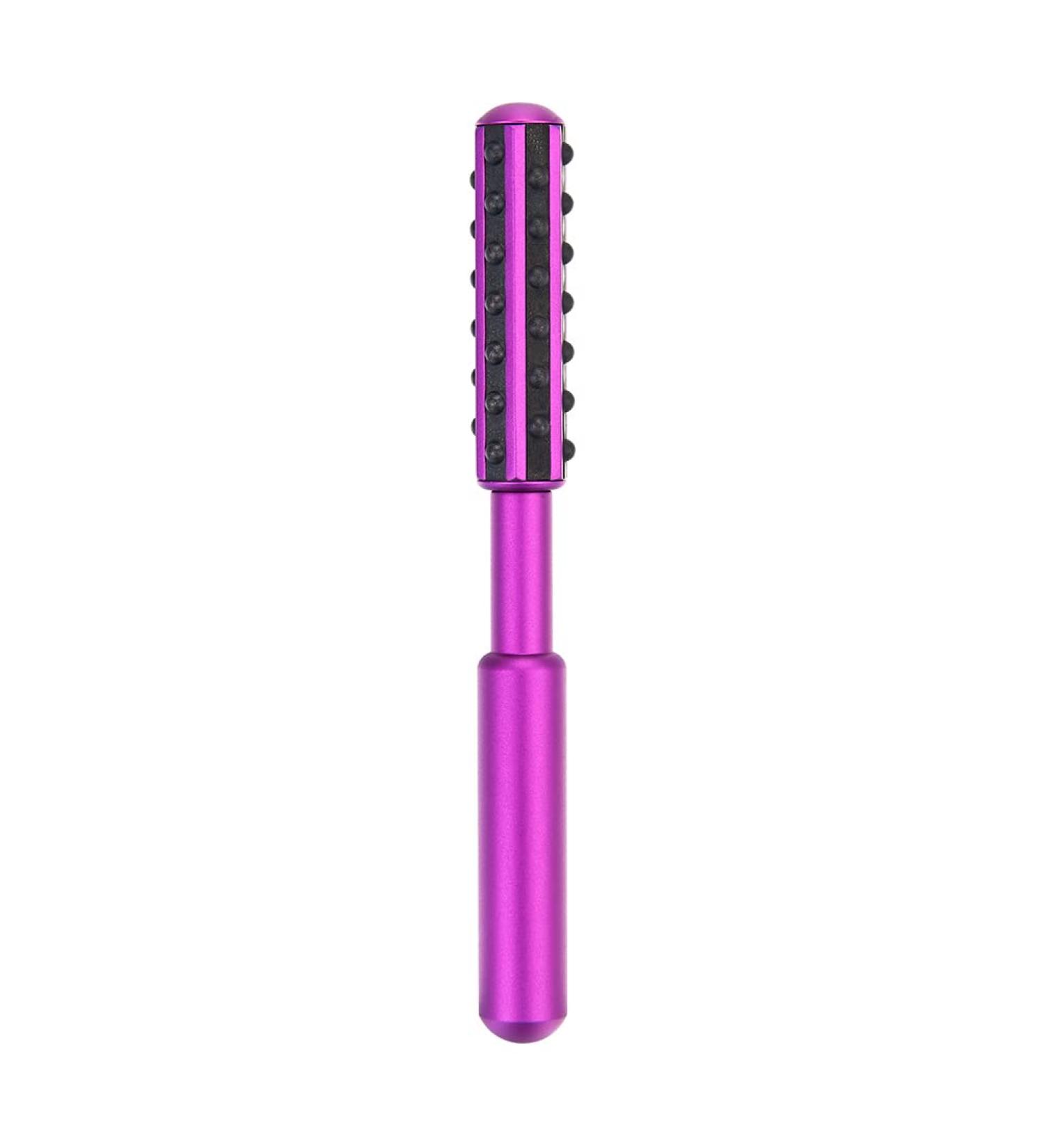 HyyMe Beauty Massage Roller Facial Tool Germanium Roller for Chin Massage Suitable Lifting Skin Massaging The Whole Body. (Purple) 1 count - Buy Online on GoSupps.com