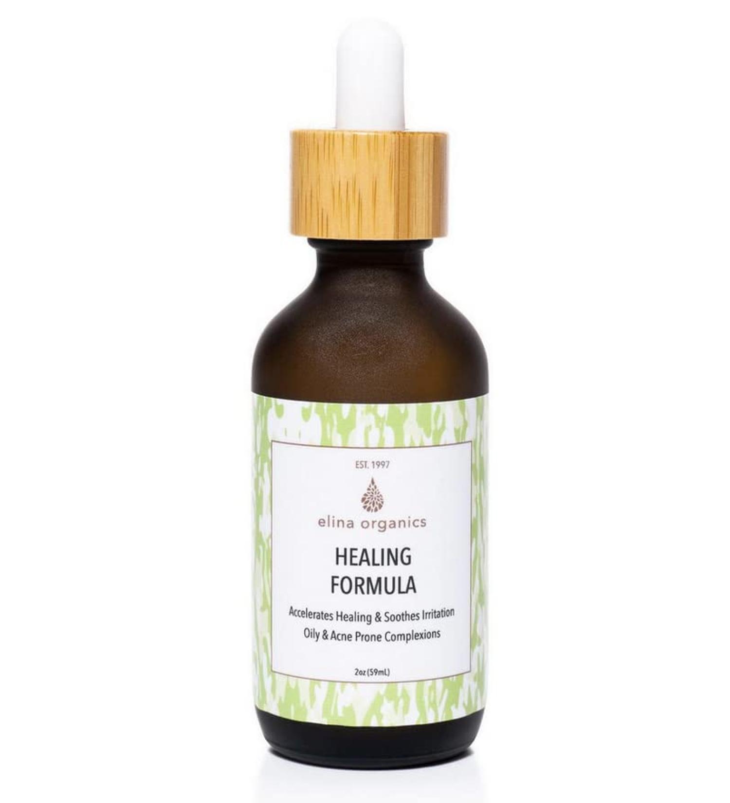 2oz Healing Formula - All Natural Ingredients for Acne Insect Bites & Cuts | Organic Sulfur for Healthy Skin - Buy Online on GoSupps.com