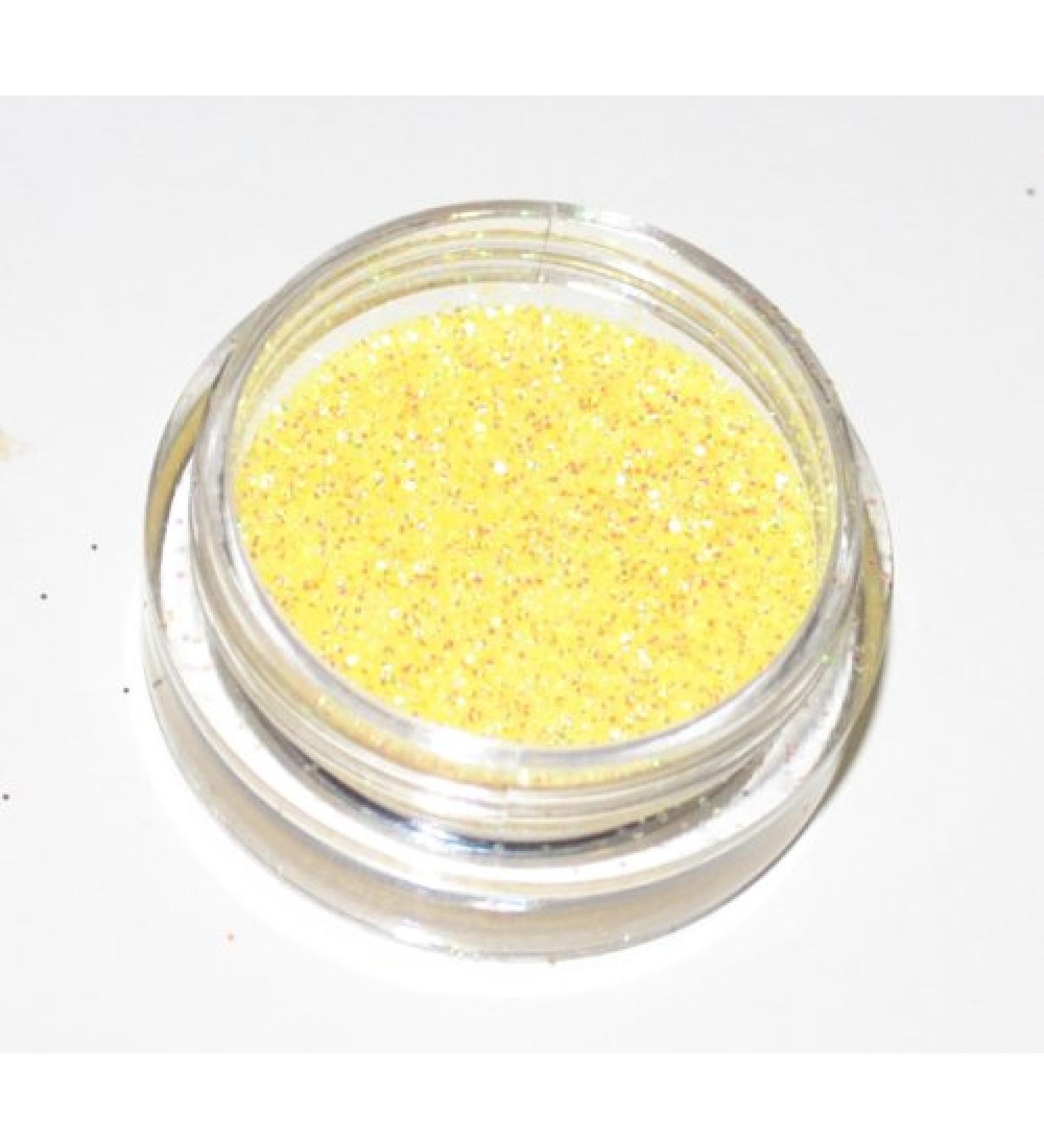 Kiara H&B Kiara World Yellow Glitter Eye Shadow for Body and Face