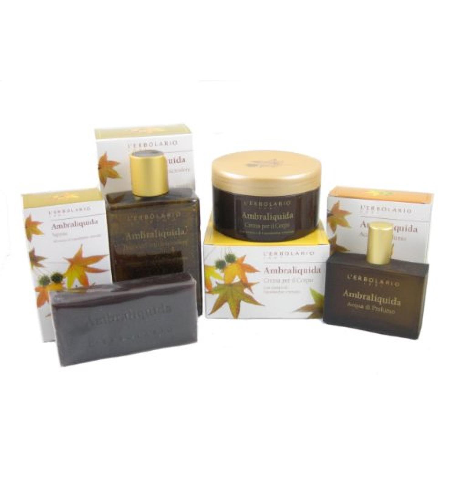 Ambraliquida (Liquid Amber) Fragrance Collection by L'Erbolario Lodi
