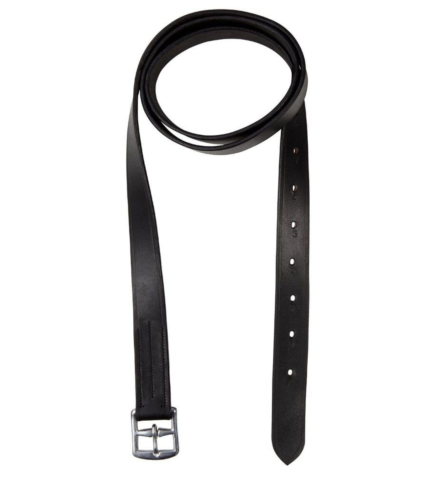 Premium Black Pony Leather Stirrup Straps for Equestrian Excellence | International Shipping Available - Buy Online on GoSupps.com
