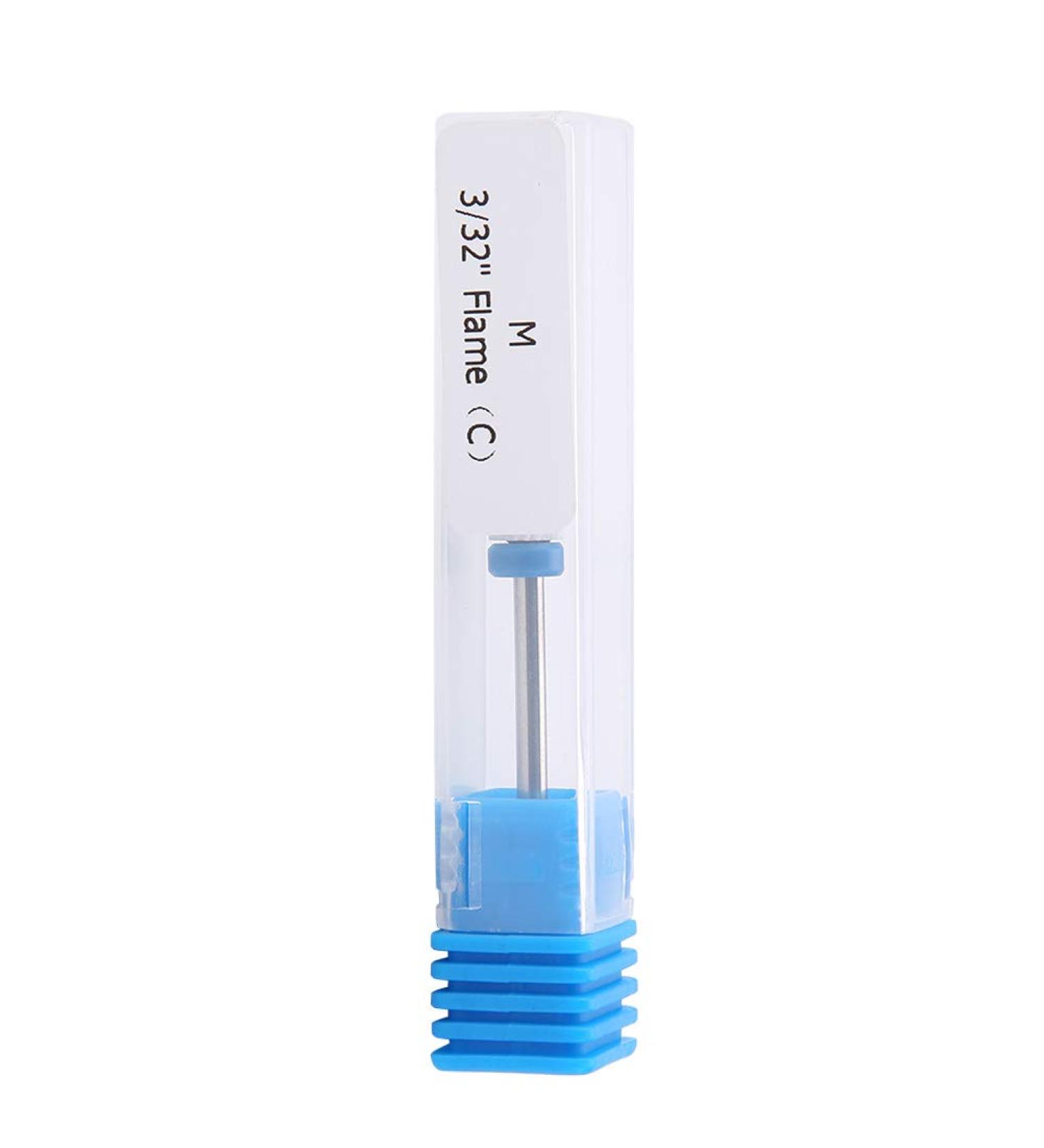 Nail Drill Bits Cuticle Remover Cuticle Electric Nail File and Ceramic Acrylic Gel Nail Bit Kit for Manicure Pedicure Home Salon (Corn head M) - Buy Online on GoSupps.com