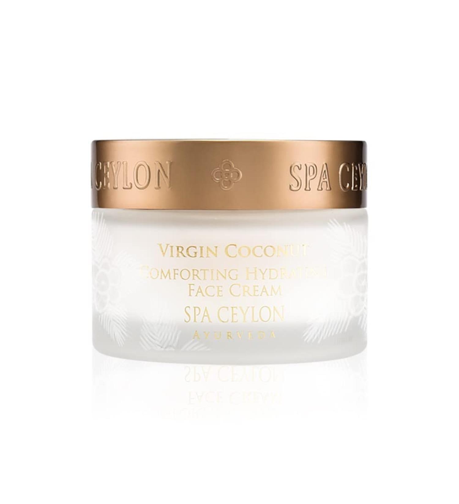 SPA CEYLON Virgin Coconut Face Cream - Hydrating & Nourishing | Paraben-Free | All Skin Types | Repair & Comfort - Buy Online on GoSupps.com