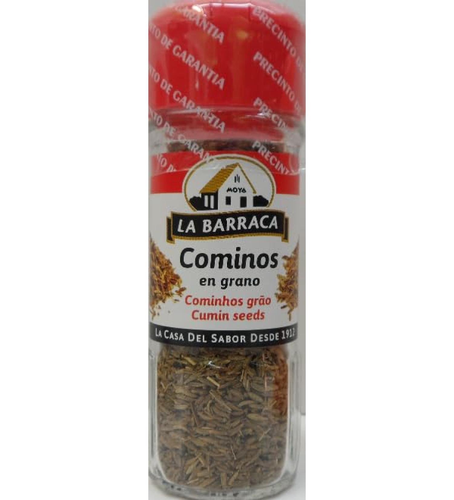 La Barraca Cominos en Grano Graines de Cumin pice pour Cuisine Marocaine Indienne et Mexicaine Pack de 3 Pots de 35g