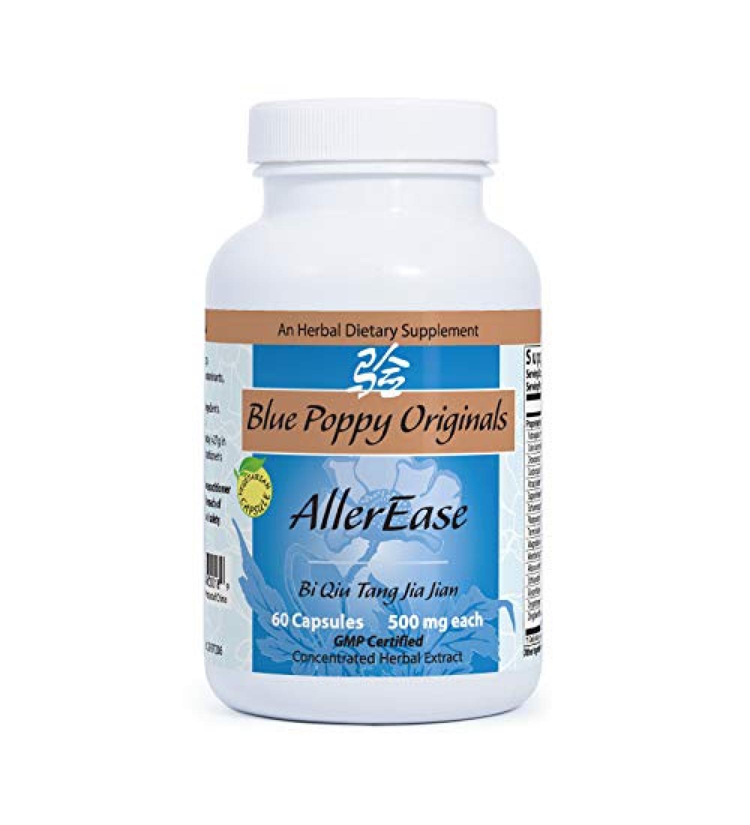 Blue Poppy AllerEase/Aller Ease (60 Capsules 500mg Each)