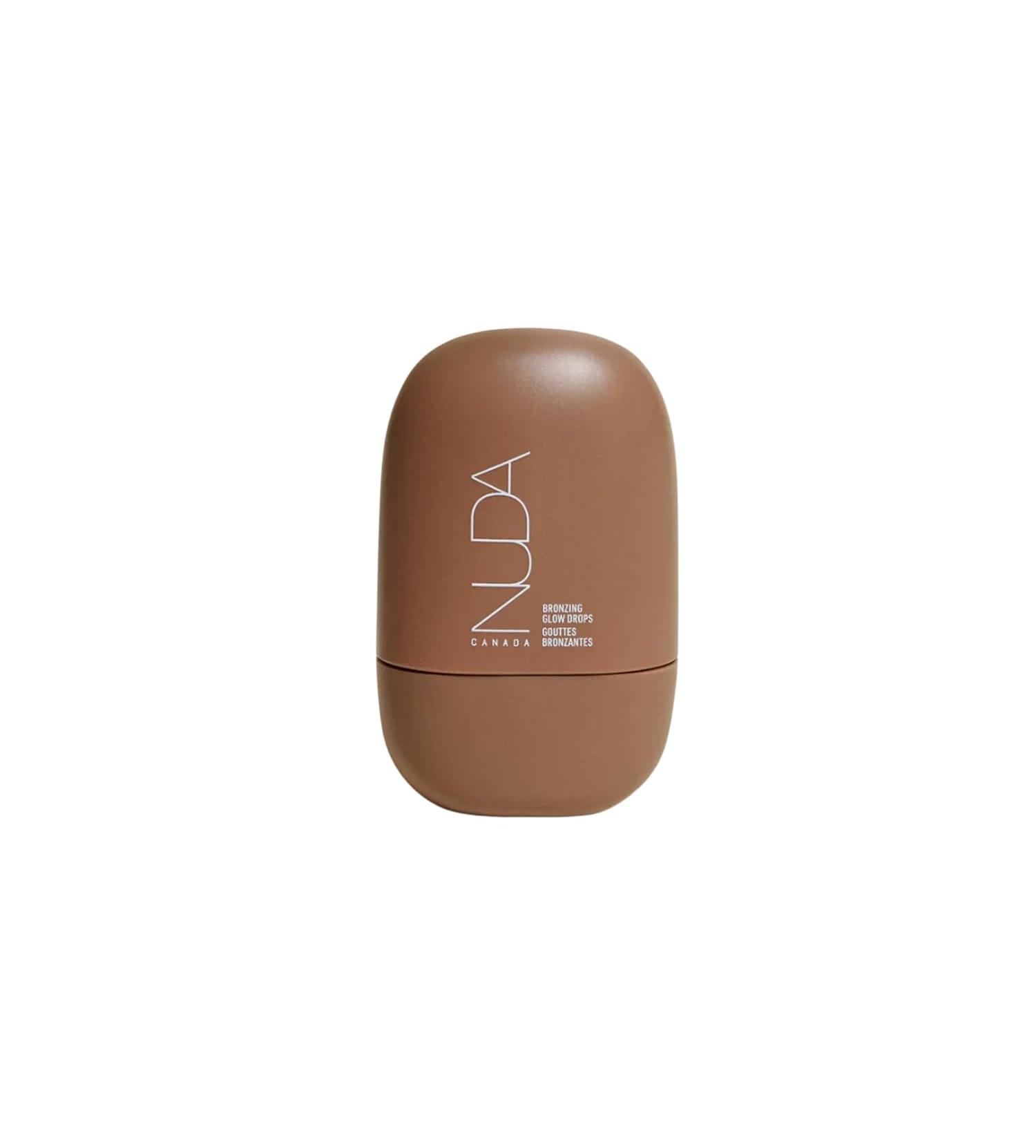 Nuda Bronzing Glow Drops - Squalene Ginger Lavender | Lightweight & Washable Bronzer Serum | Cruelty-Free & Paraben-Free (30 mL - Buy Online on GoSupps.com