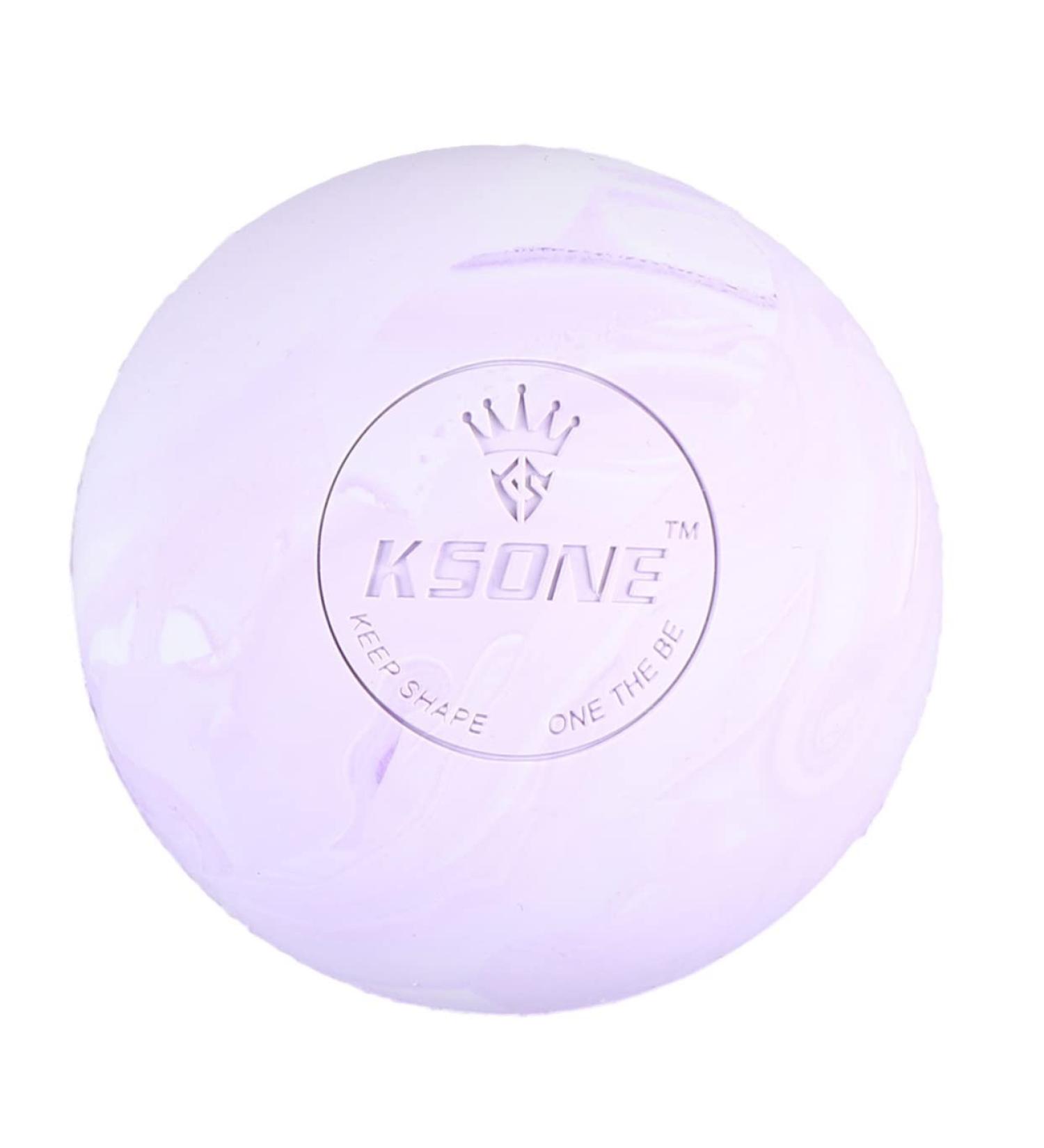 Healeeved 1stk Mini Pilates Muscle Roll - Deep Tissue Fascia Release & Core Training Massage Ball (6.5cm) - Violet Fitness Tool for Yoga & Back Relief - Buy Online on GoSupps.com