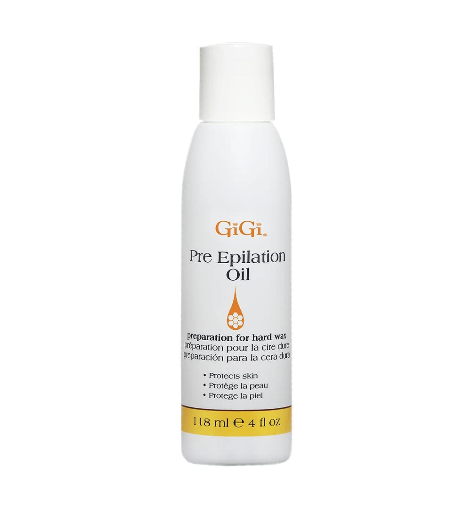 GiGi Pre Epilation Oil 4 fl oz - Soybean & Grape Seed Oils | Pack of 1 - Buy Online on GoSupps.com