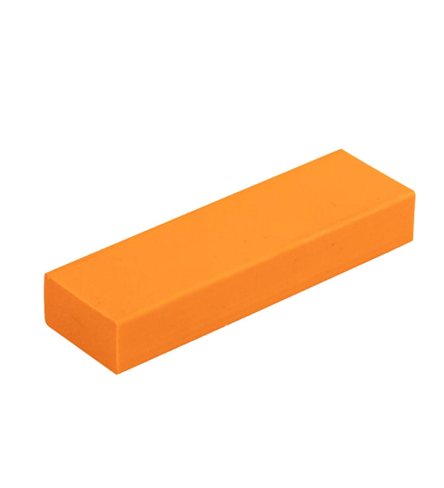 Rust Artifact Rust Cleaner Eraser Rust Removal Eraser - Rubber Knives Rust Remover Stainless Steel Knives Rust Decontamination Artifact Dirt and Stains Remover Kitchen Tool Orange Color - Buy Online on GoSupps.com
