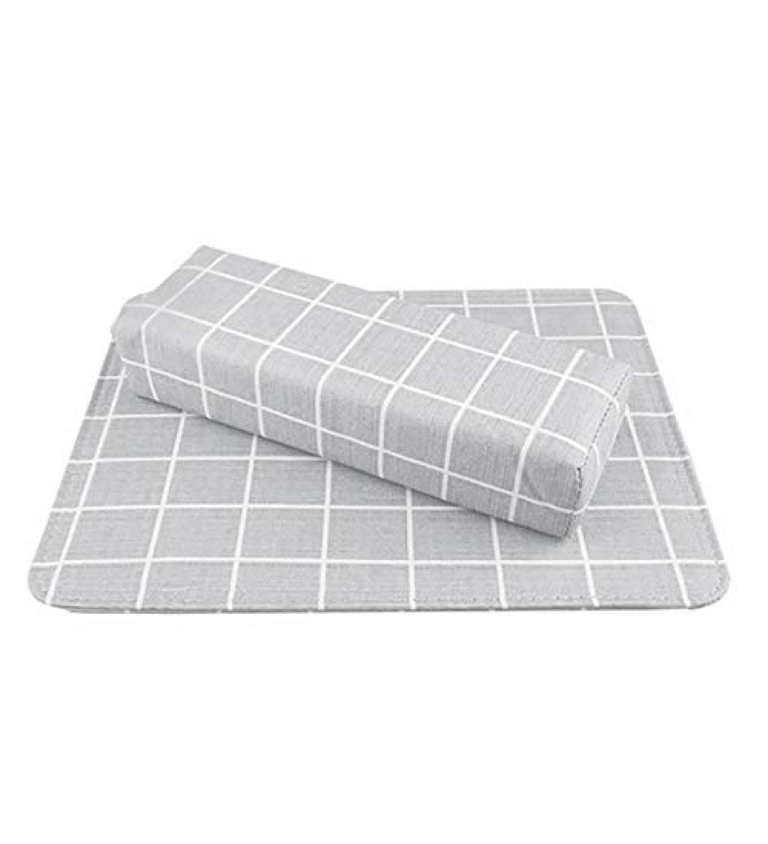 Jalzdieod 1 Set Hand Cushion Holder Soft PU Leather Sponge Arm Rest Design Nail Pillow Manicure Art Beauty Mat Pad-Gray - Buy Online on GoSupps.com